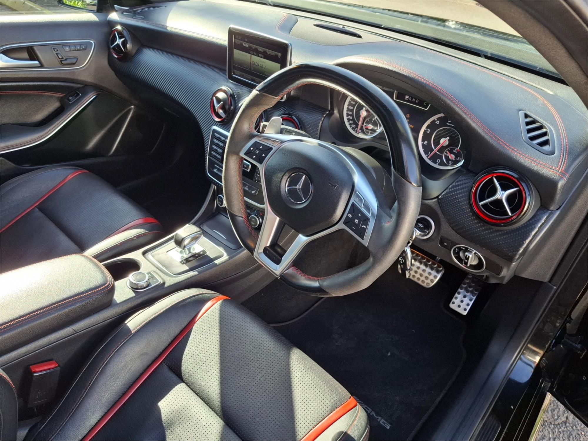 2014 MERCEDES-BENZ A45 176 MY14 AMG 7 SP AUTO DUAL CLUTCH 5D HATCHBACK