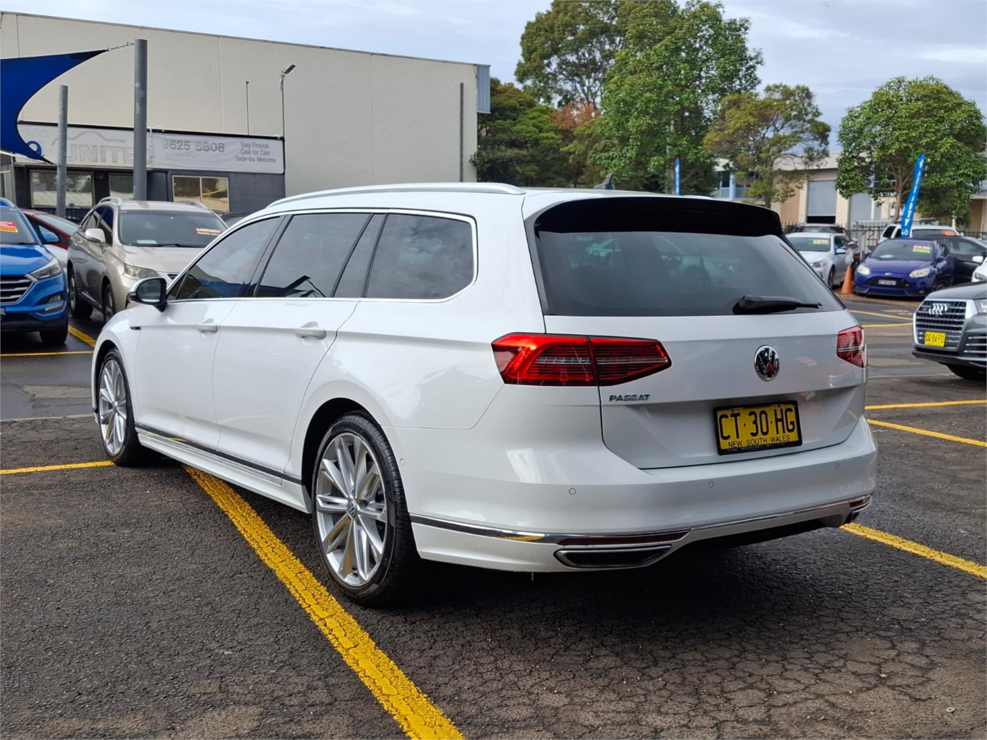 2018 VOLKSWAGEN PASSAT 3C MY18.5 206TSI R-LINE 6 SP AUTO DIRECT SHIFT 4D SEDAN