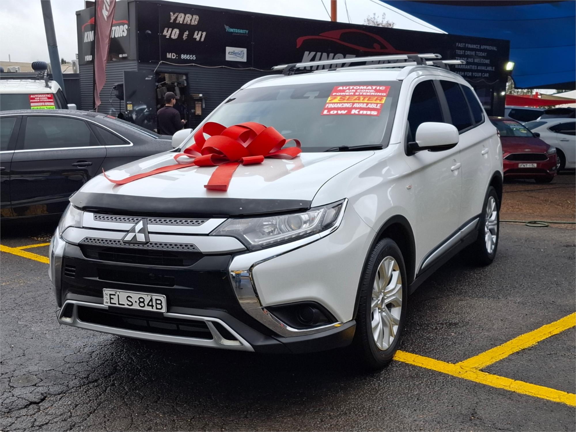 2019 MITSUBISHI OUTLANDER ZL MY19 LS 7 SEAT (AWD) CONTINUOUS VARIABLE 4D WAGON