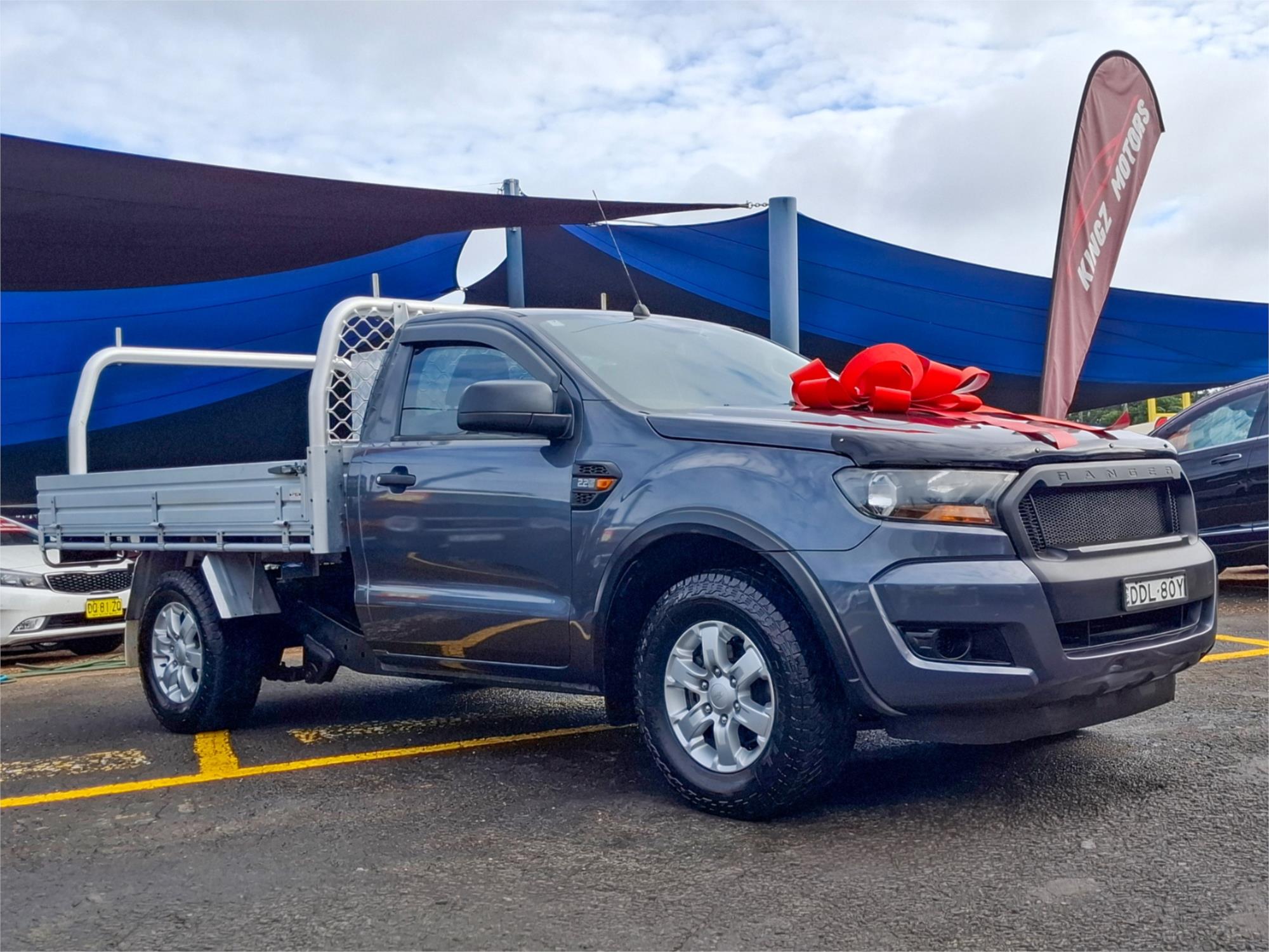 2016 FORD RANGER PX MKII MY17 XL 2.2 HI-RIDER (4x2) 6 SP AUTOMATIC C/CHAS