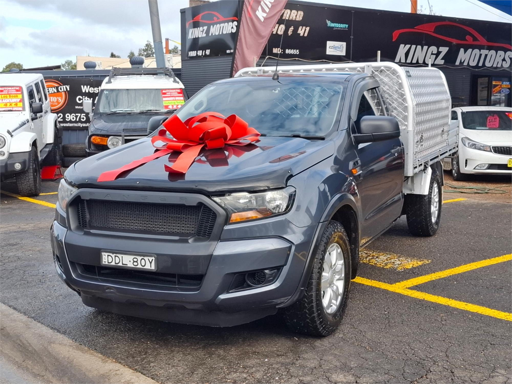 2016 FORD RANGER PX MKII MY17 XL 2.2 HI-RIDER (4x2) 6 SP AUTOMATIC C/CHAS