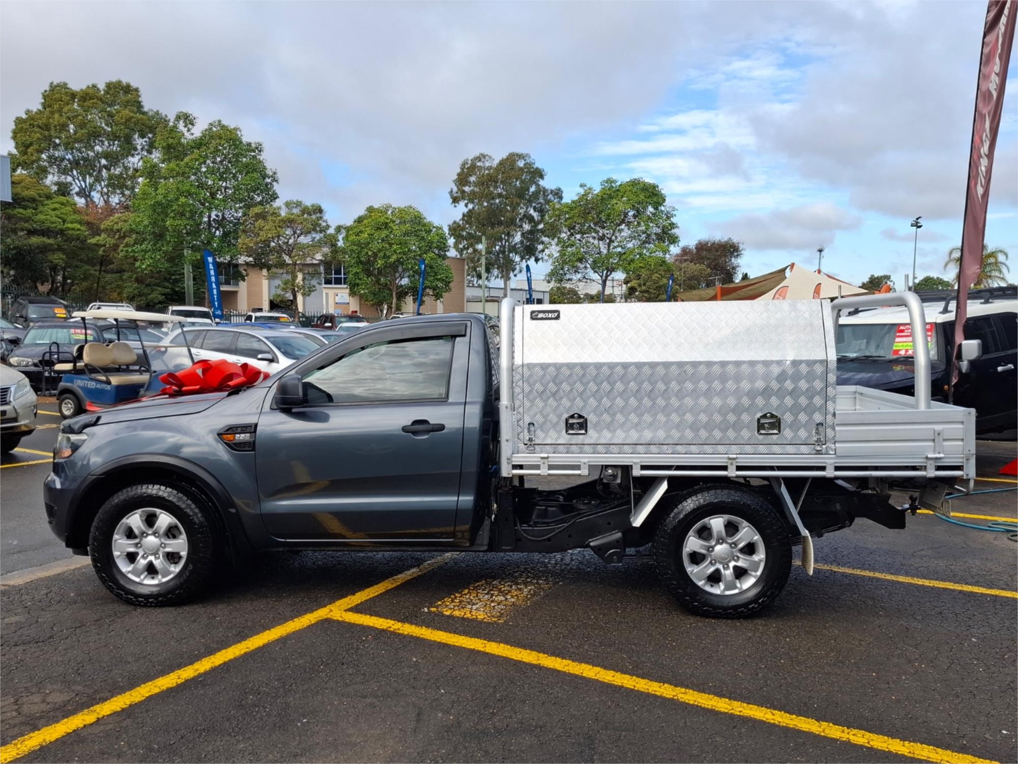 2016 FORD RANGER PX MKII MY17 XL 2.2 HI-RIDER (4x2) 6 SP AUTOMATIC C/CHAS
