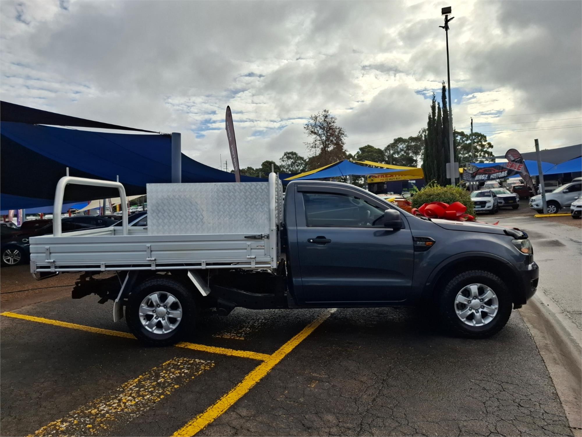 2016 FORD RANGER PX MKII MY17 XL 2.2 HI-RIDER (4x2) 6 SP AUTOMATIC C/CHAS