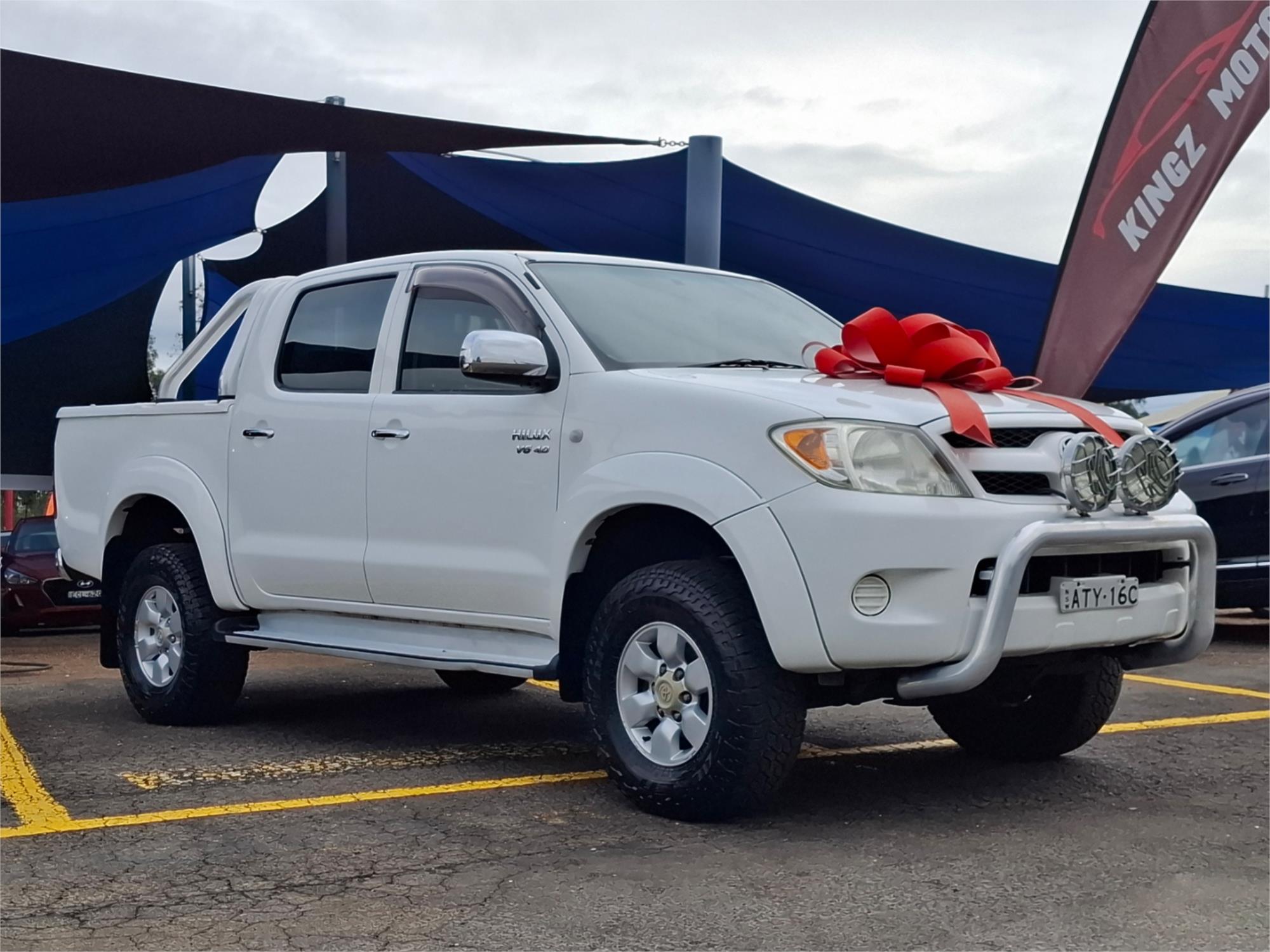 2005 TOYOTA HILUX GGN25R SR5 (4x4) 5 SP AUTOMATIC DUAL CAB P/UP