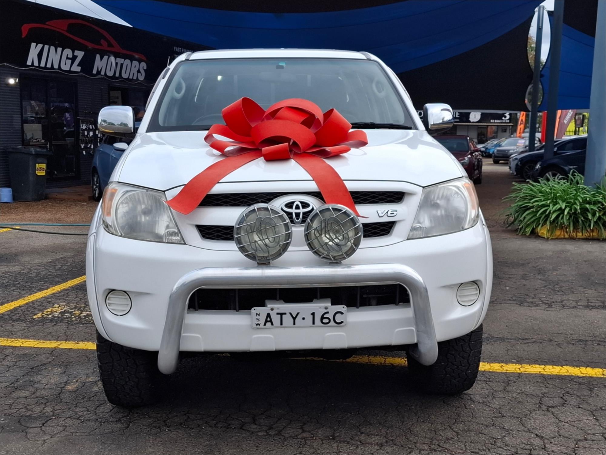 2005 TOYOTA HILUX GGN25R SR5 (4x4) 5 SP AUTOMATIC DUAL CAB P/UP
