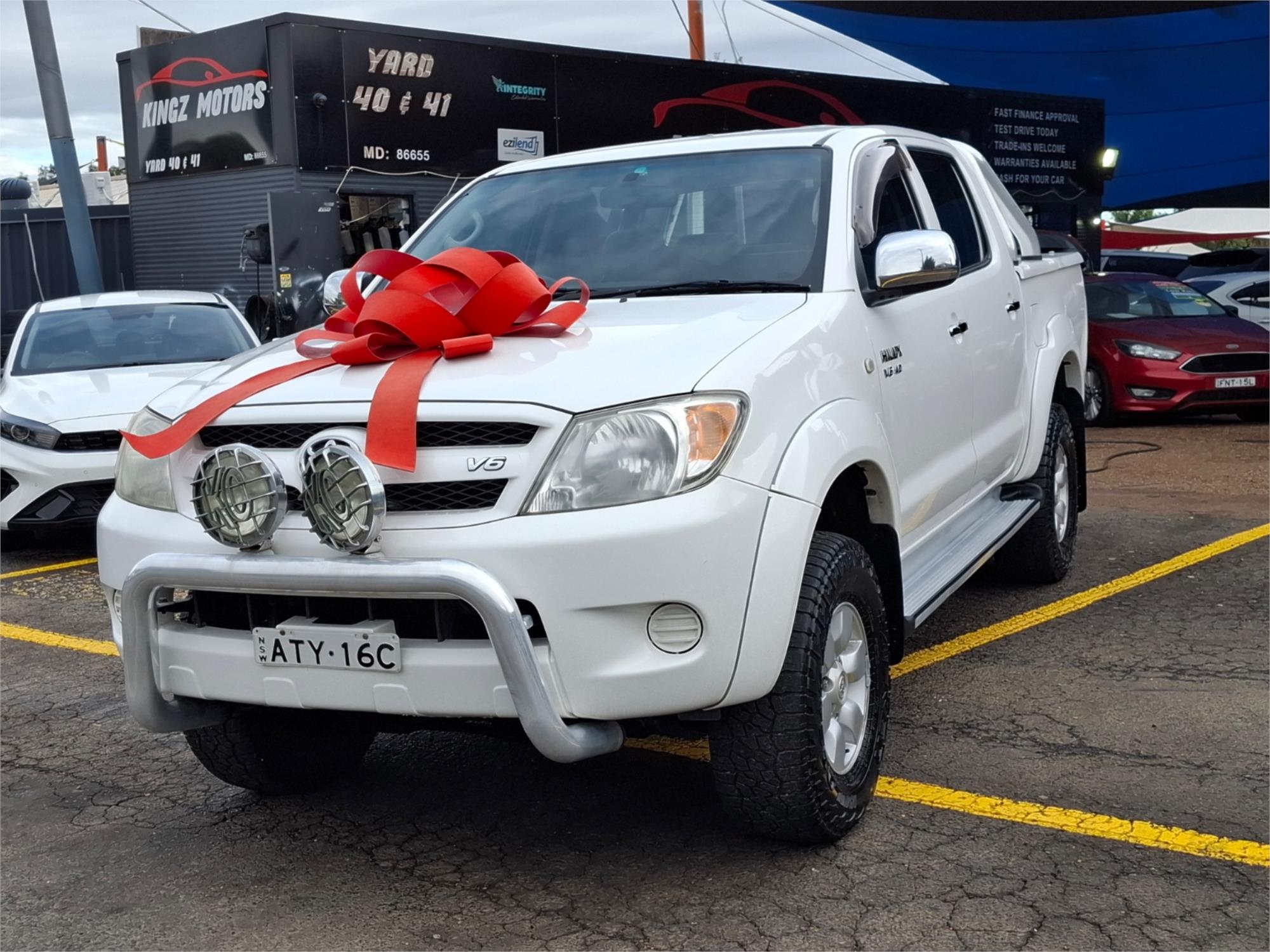 2005 TOYOTA HILUX GGN25R SR5 (4x4) 5 SP AUTOMATIC DUAL CAB P/UP