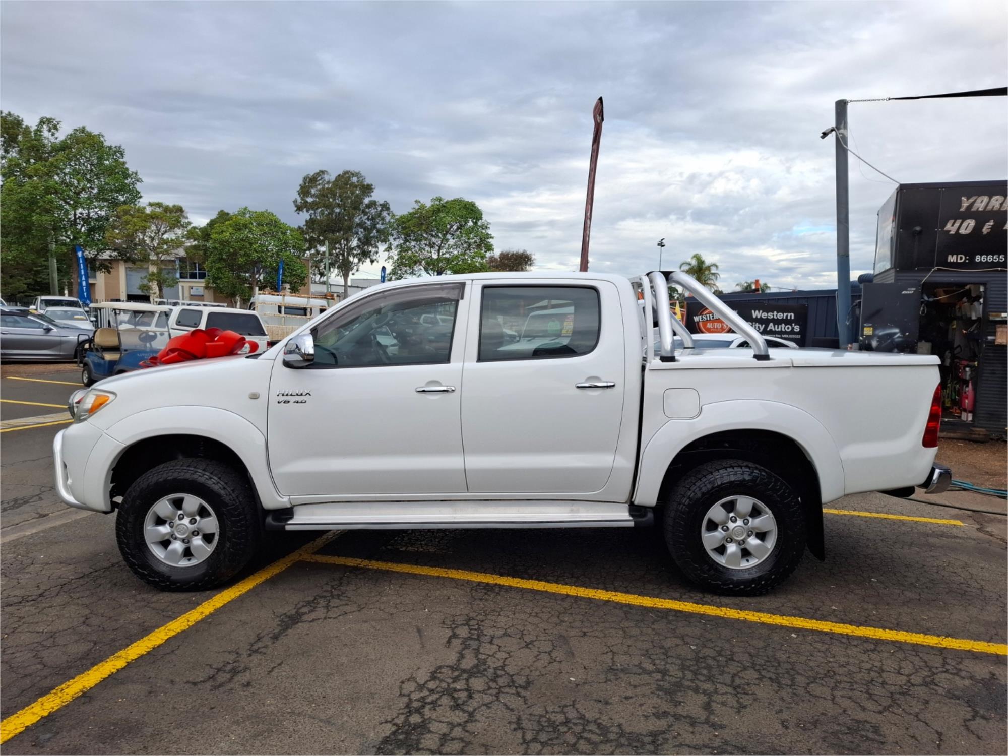 2005 TOYOTA HILUX GGN25R SR5 (4x4) 5 SP AUTOMATIC DUAL CAB P/UP
