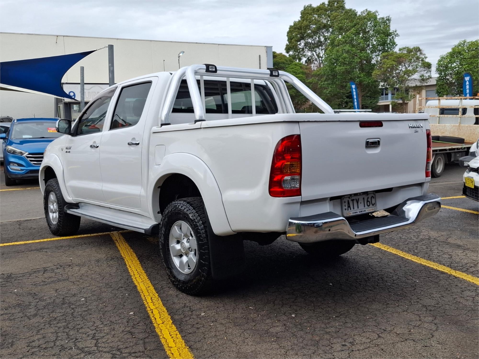 2005 TOYOTA HILUX GGN25R SR5 (4x4) 5 SP AUTOMATIC DUAL CAB P/UP