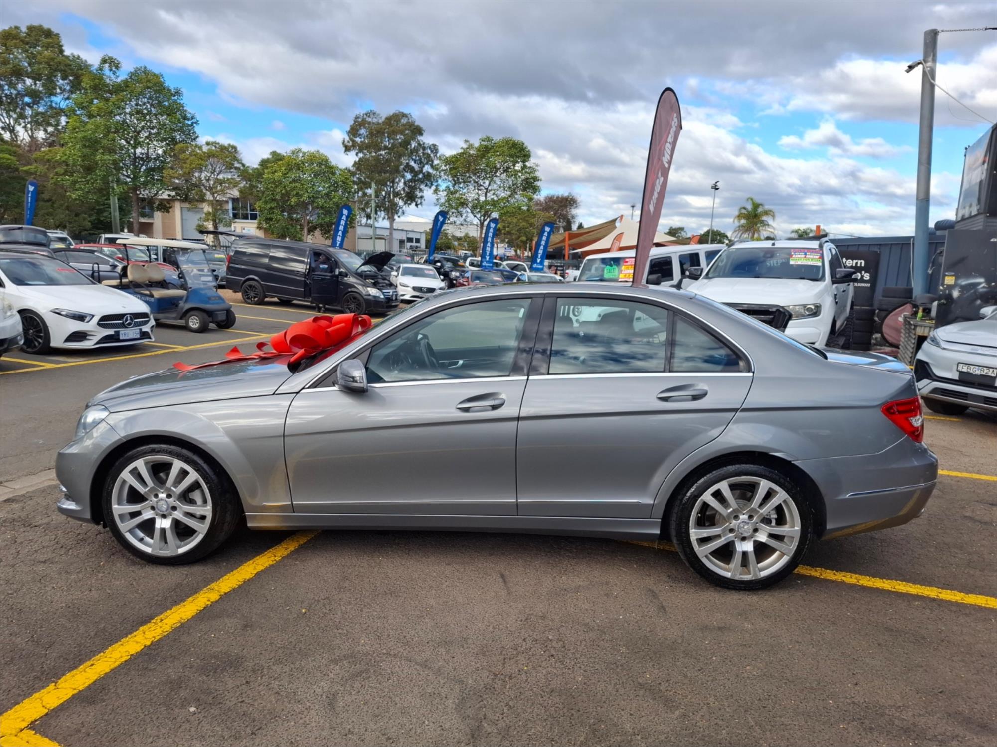 2013 MERCEDES-BENZ C250 W204 MY12 BE 7 SP AUTOMATIC G-TRONIC SEDAN