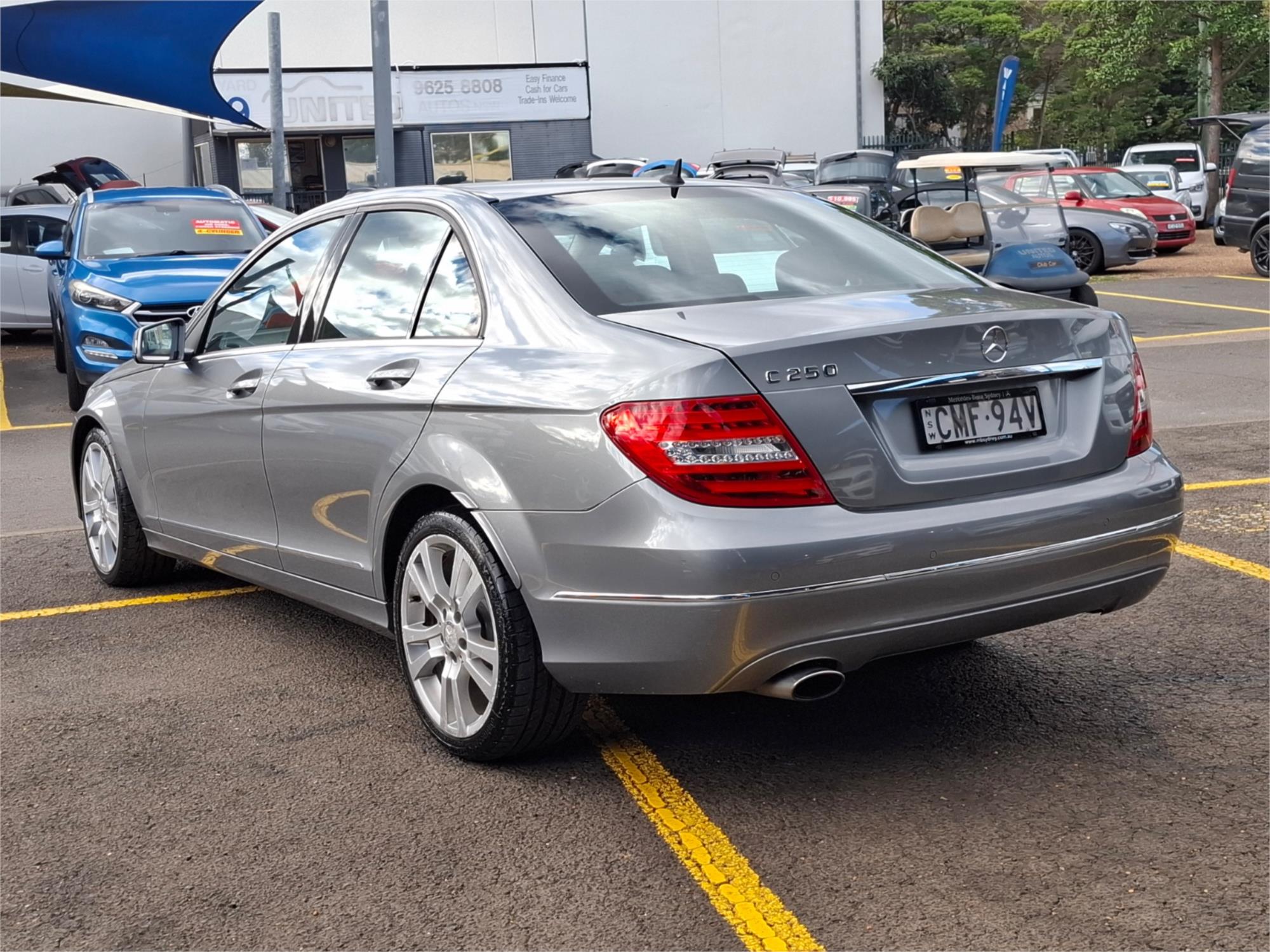 2013 MERCEDES-BENZ C250 W204 MY12 BE 7 SP AUTOMATIC G-TRONIC SEDAN