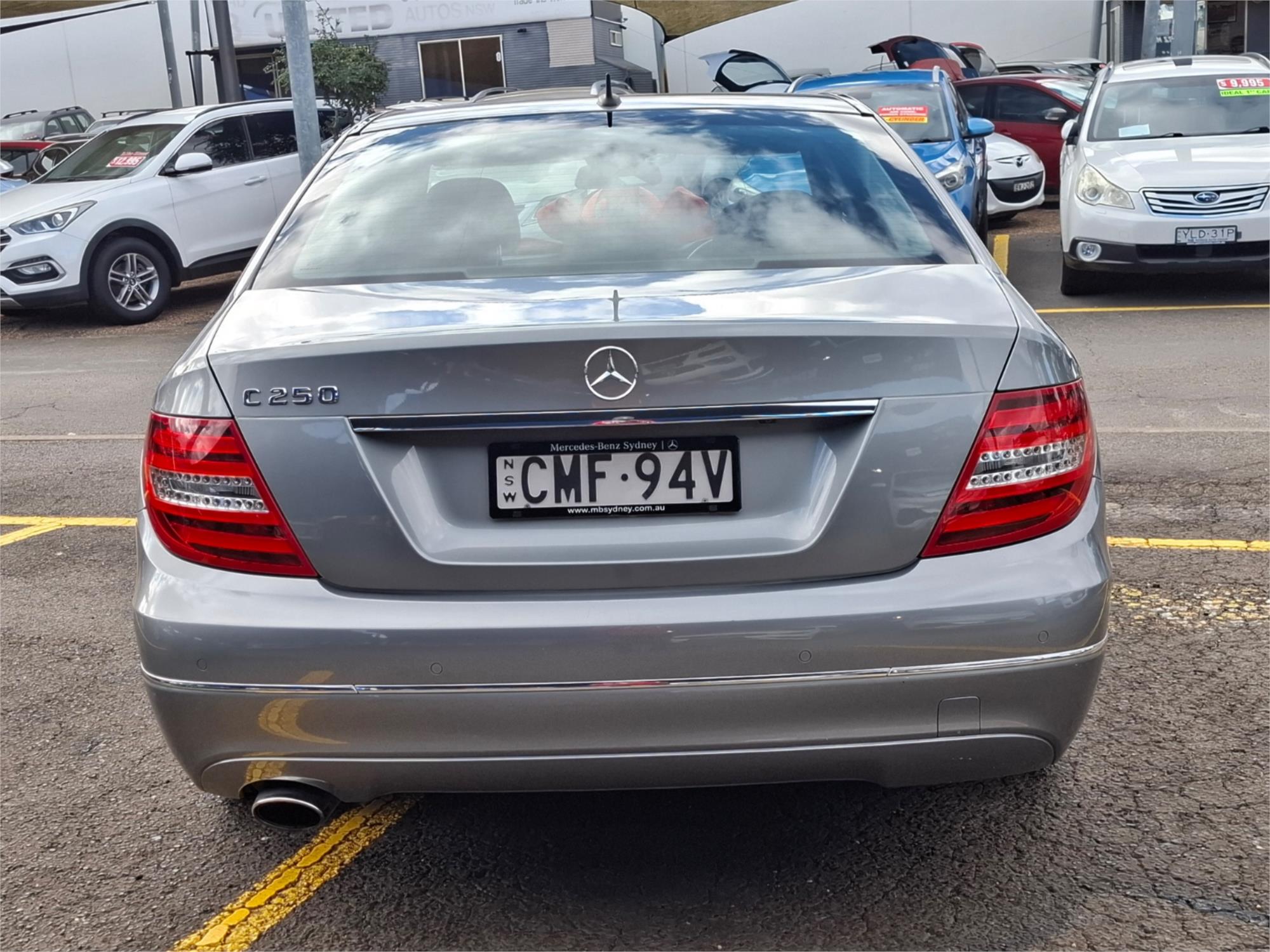 2013 MERCEDES-BENZ C250 W204 MY12 BE 7 SP AUTOMATIC G-TRONIC SEDAN