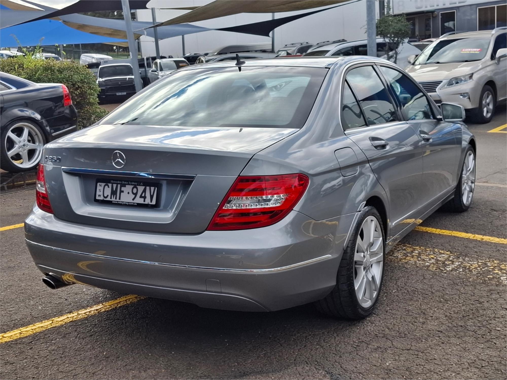 2013 MERCEDES-BENZ C250 W204 MY12 BE 7 SP AUTOMATIC G-TRONIC SEDAN