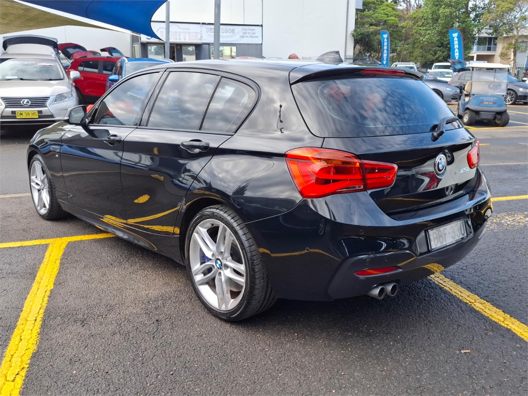 2015 BMW 1 F20 LCI 25i SPORT LINE 8 SP AUTOMATIC 5D HATCHBACK