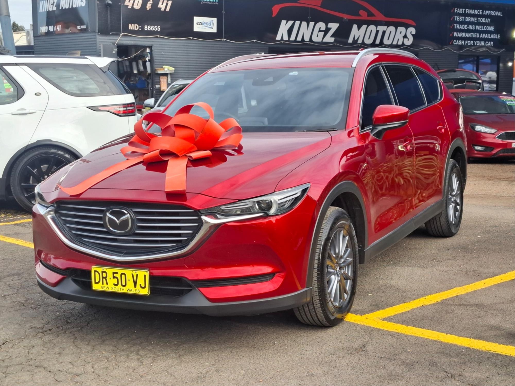 2019 MAZDA CX-8 KG MY18 SPORT (FWD) 6 SP AUTOMATIC 4D WAGON