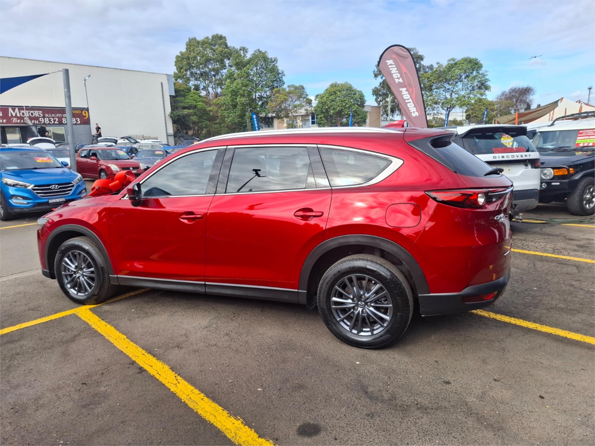 2019 MAZDA CX-8 KG MY18 SPORT (FWD) 6 SP AUTOMATIC 4D WAGON