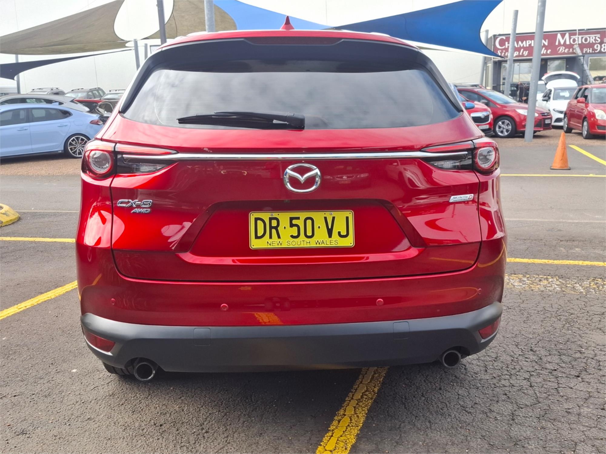 2019 MAZDA CX-8 KG MY18 SPORT (FWD) 6 SP AUTOMATIC 4D WAGON