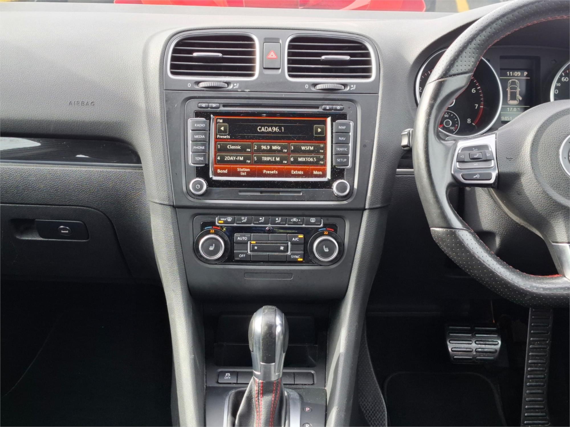 2012 VOLKSWAGEN GOLF 1K MY12 GTI 6 SP AUTO DIRECT SHIFT 5D HATCHBACK