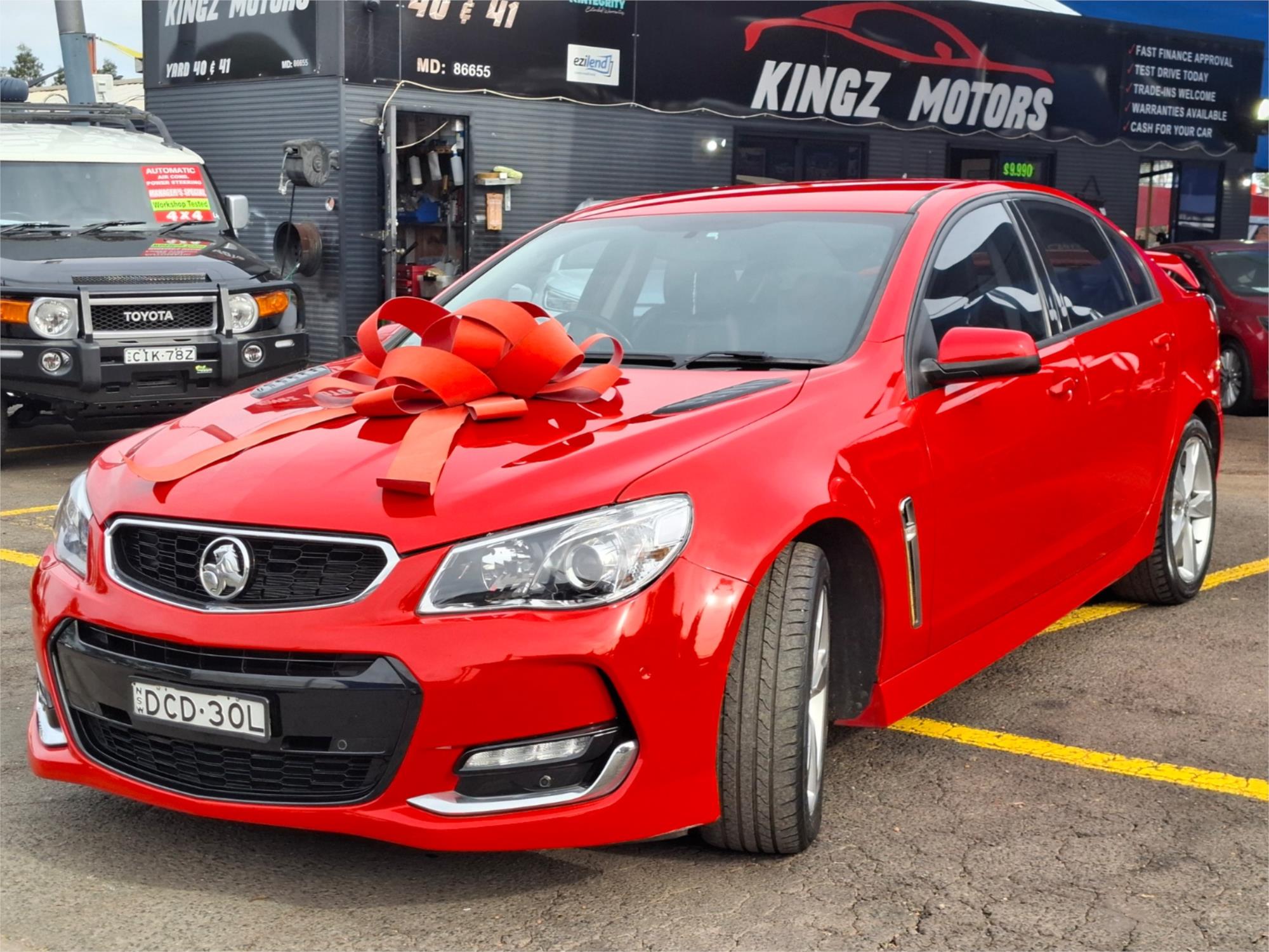 2015 HOLDEN COMMODORE VF II SV6 6 SP MANUAL 4D SEDAN