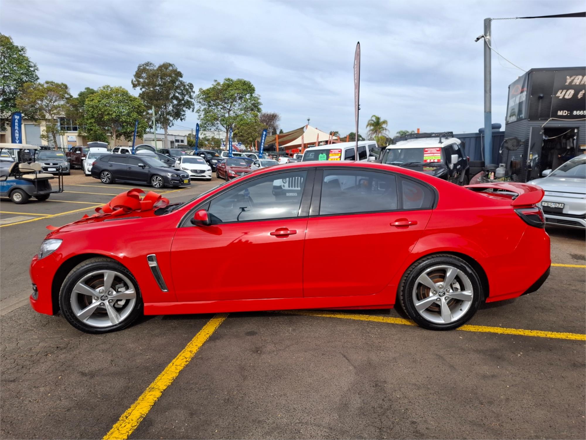 2015 HOLDEN COMMODORE VF II SV6 6 SP MANUAL 4D SEDAN