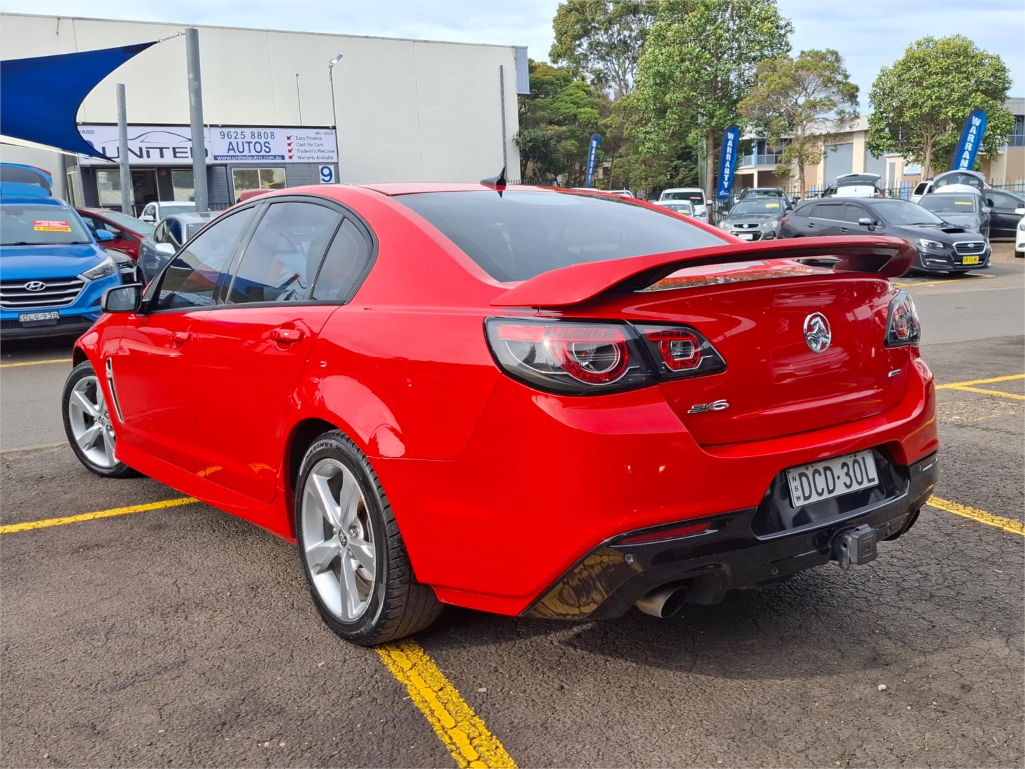 2015 HOLDEN COMMODORE VF II SV6 6 SP MANUAL 4D SEDAN