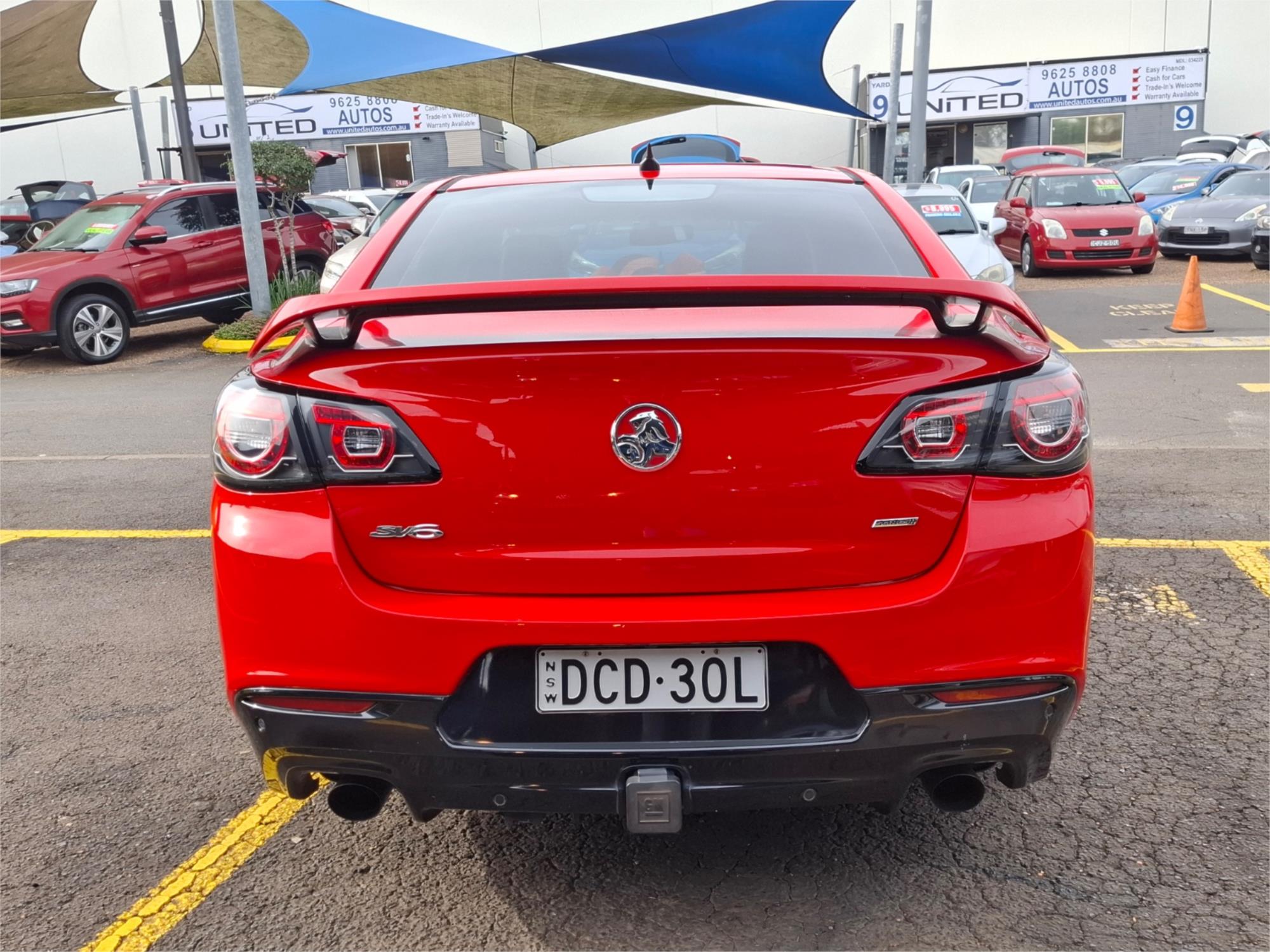 2015 HOLDEN COMMODORE VF II SV6 6 SP MANUAL 4D SEDAN