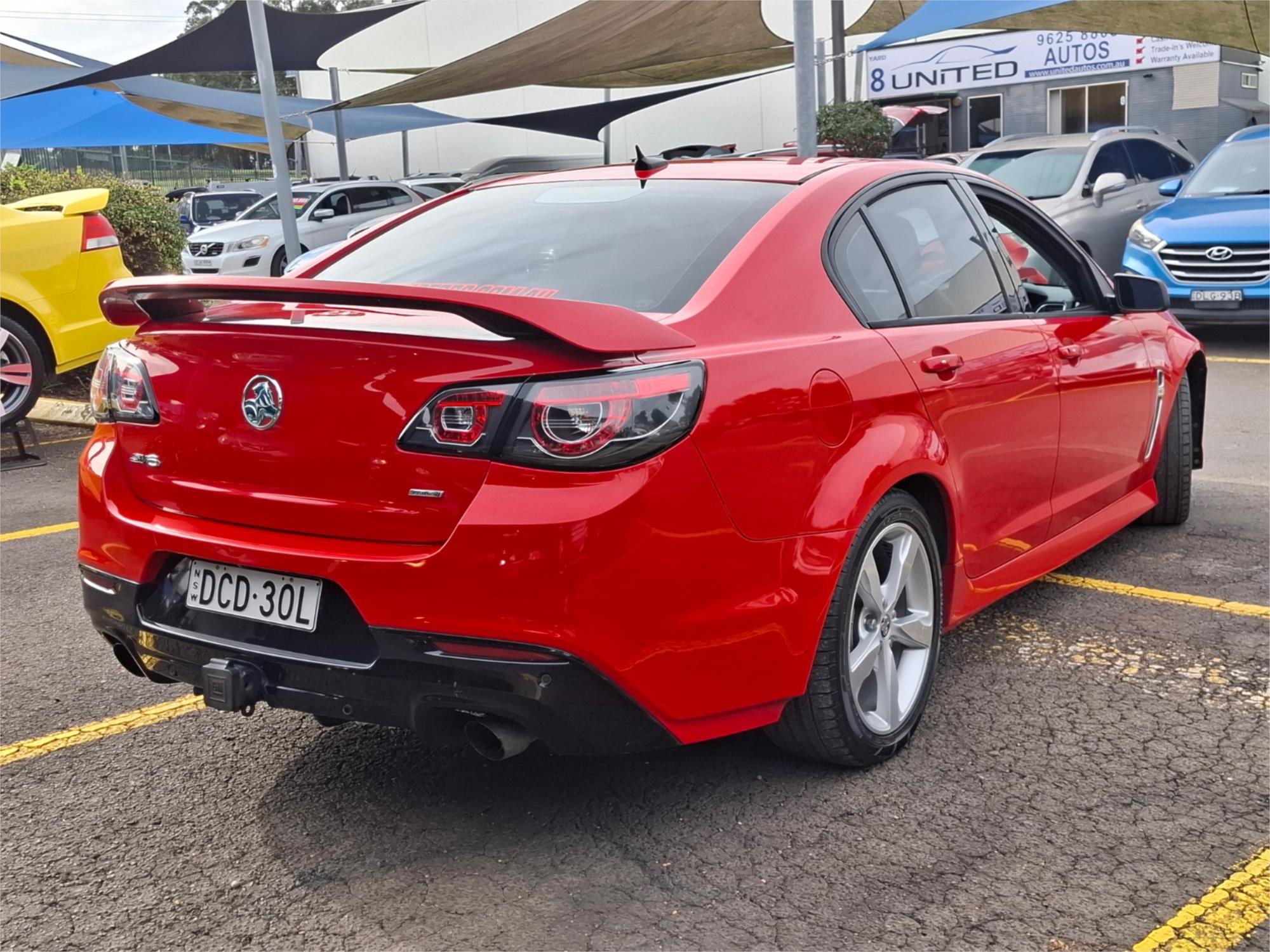 2015 HOLDEN COMMODORE VF II SV6 6 SP MANUAL 4D SEDAN