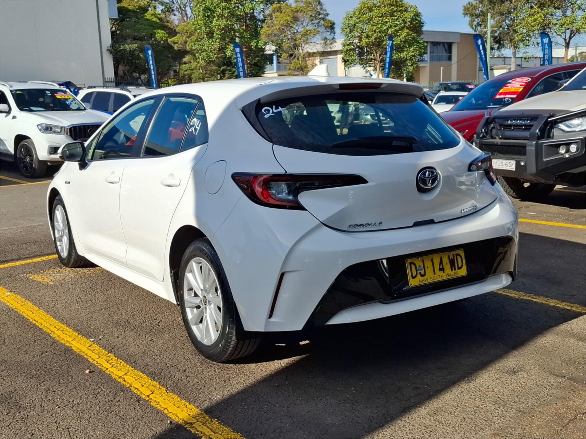 2023 TOYOTA COROLLA ZWE219R ASCENT SPORT HYBRID CONTINUOUS VARIABLE 5D HATCHBACK