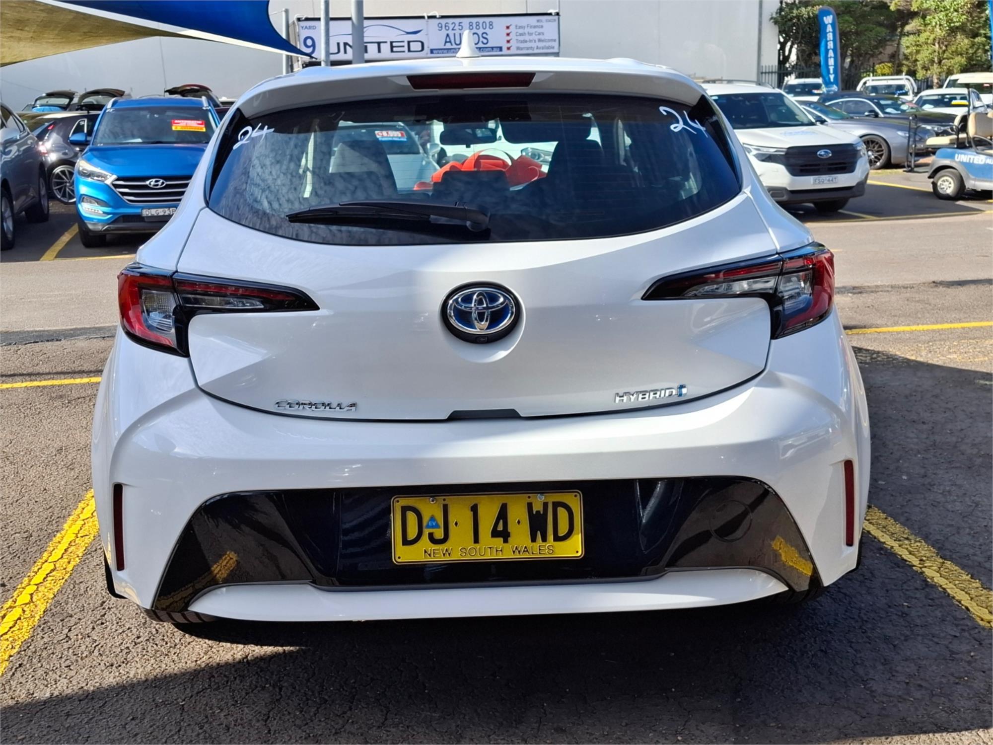 2023 TOYOTA COROLLA ZWE219R ASCENT SPORT HYBRID CONTINUOUS VARIABLE 5D HATCHBACK