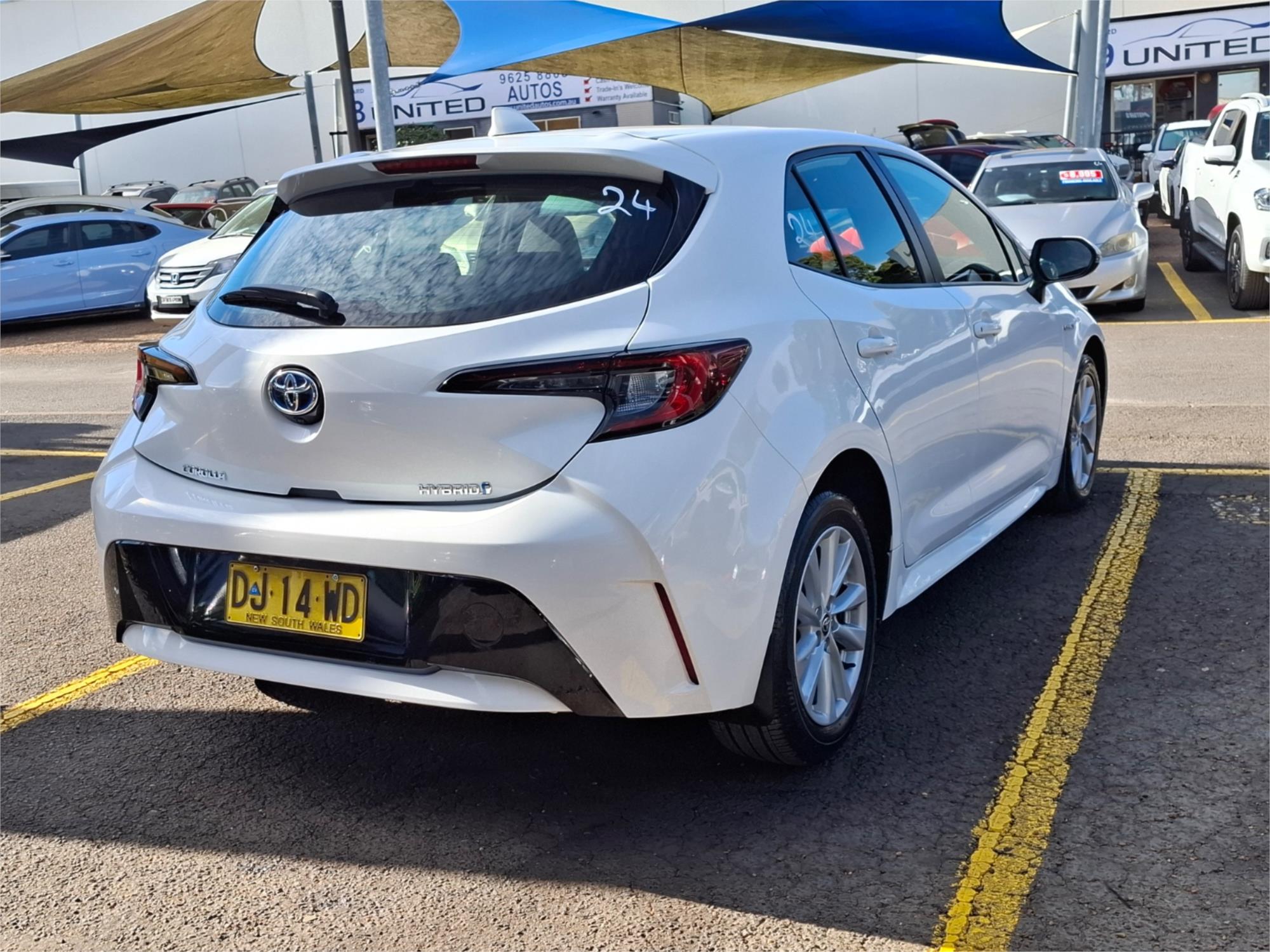 2023 TOYOTA COROLLA ZWE219R ASCENT SPORT HYBRID CONTINUOUS VARIABLE 5D HATCHBACK