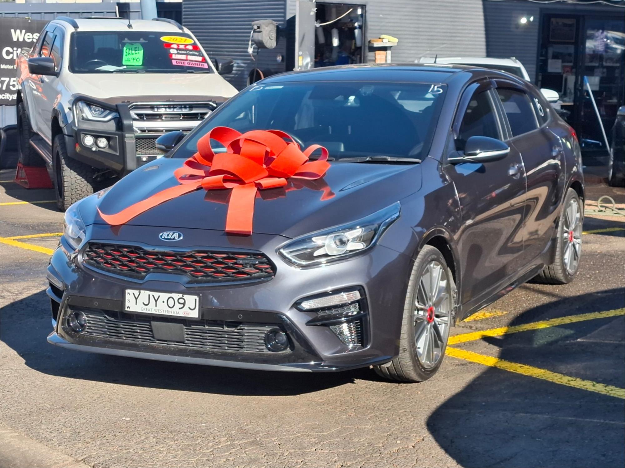 2019 KIA CERATO BD MY19 GT SAFETY PACK 7 SP AUTO DUAL CLUTCH 5D HATCHBACK