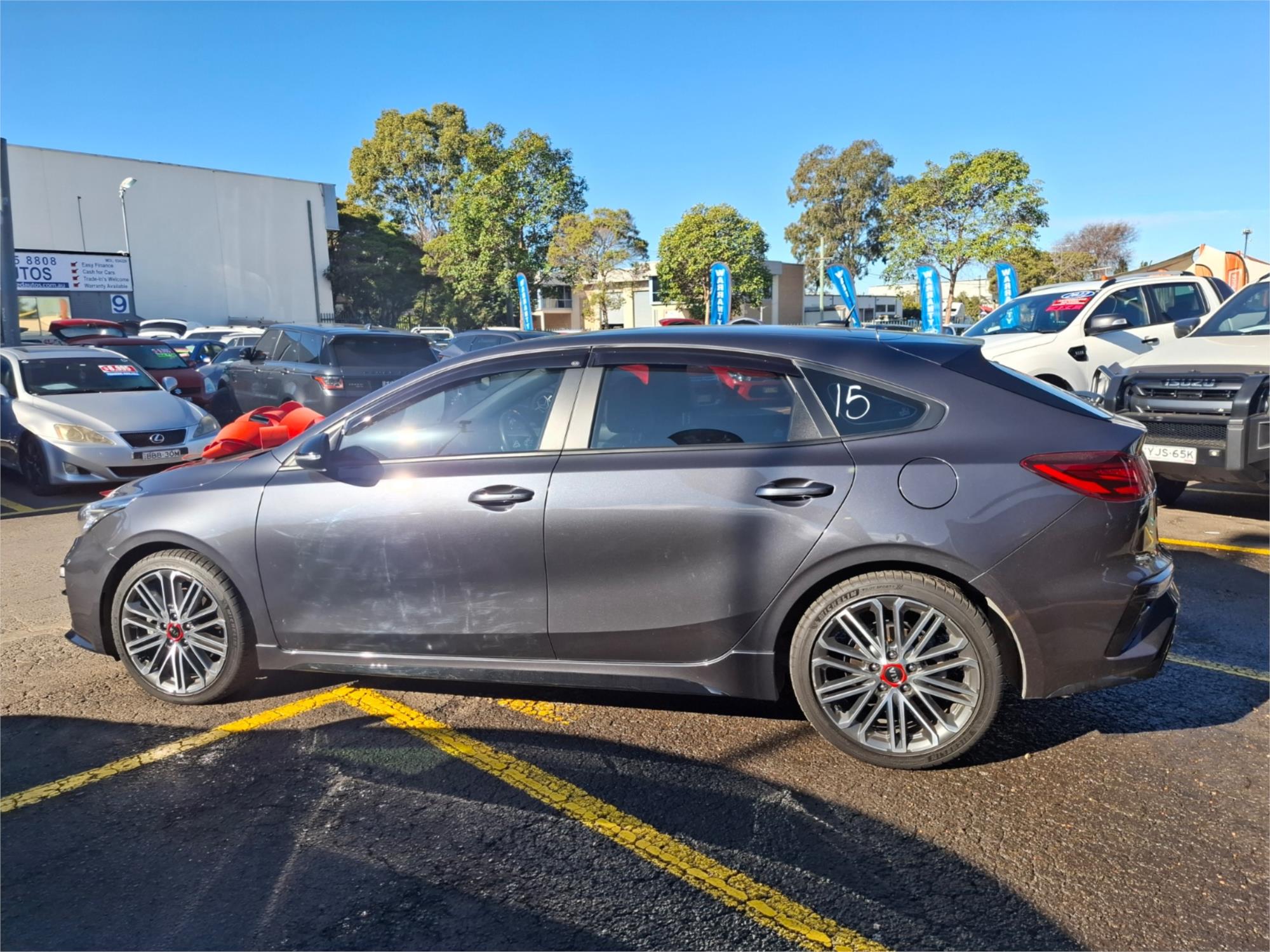 2019 KIA CERATO BD MY19 GT SAFETY PACK 7 SP AUTO DUAL CLUTCH 5D HATCHBACK