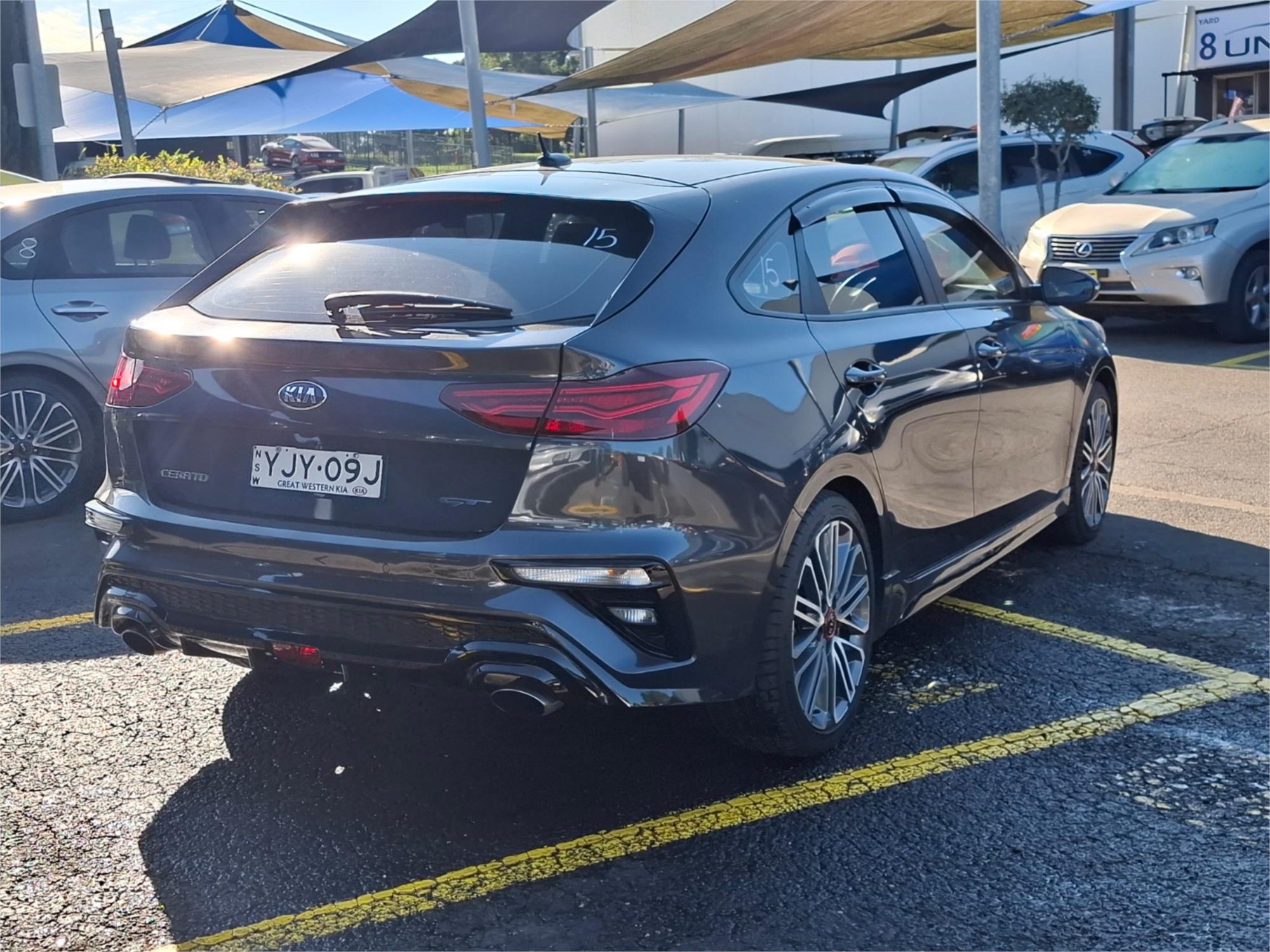 2019 KIA CERATO BD MY19 GT SAFETY PACK 7 SP AUTO DUAL CLUTCH 5D HATCHBACK