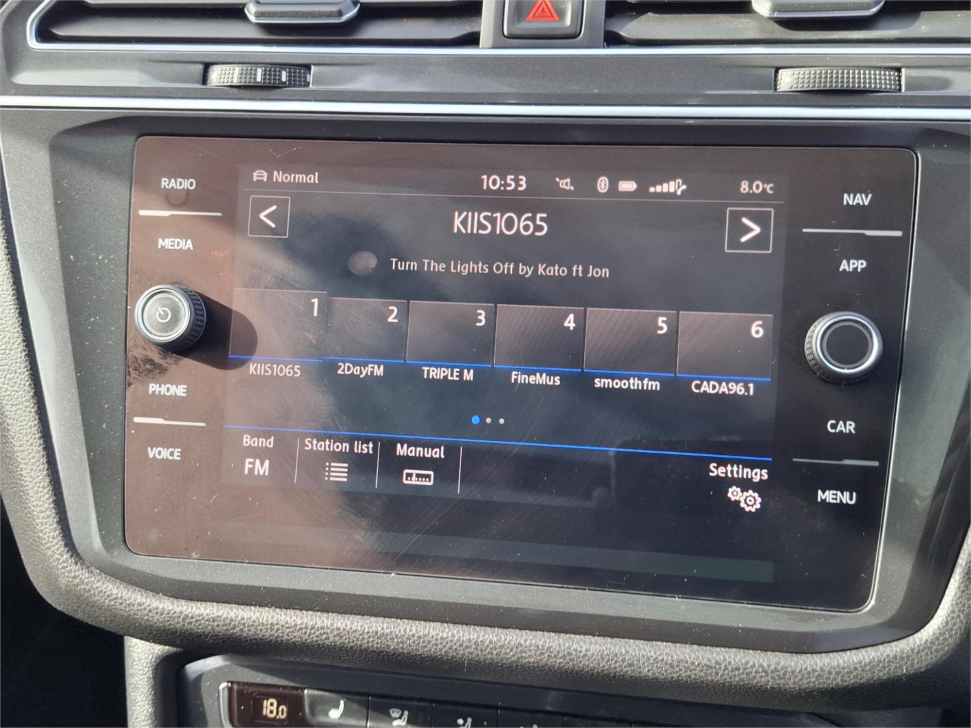 2018 VOLKSWAGEN TIGUAN 5NA MY18 132 TSI COMFORTLINE 7 SP AUTO DIRECT SHIFT 4D WAGON