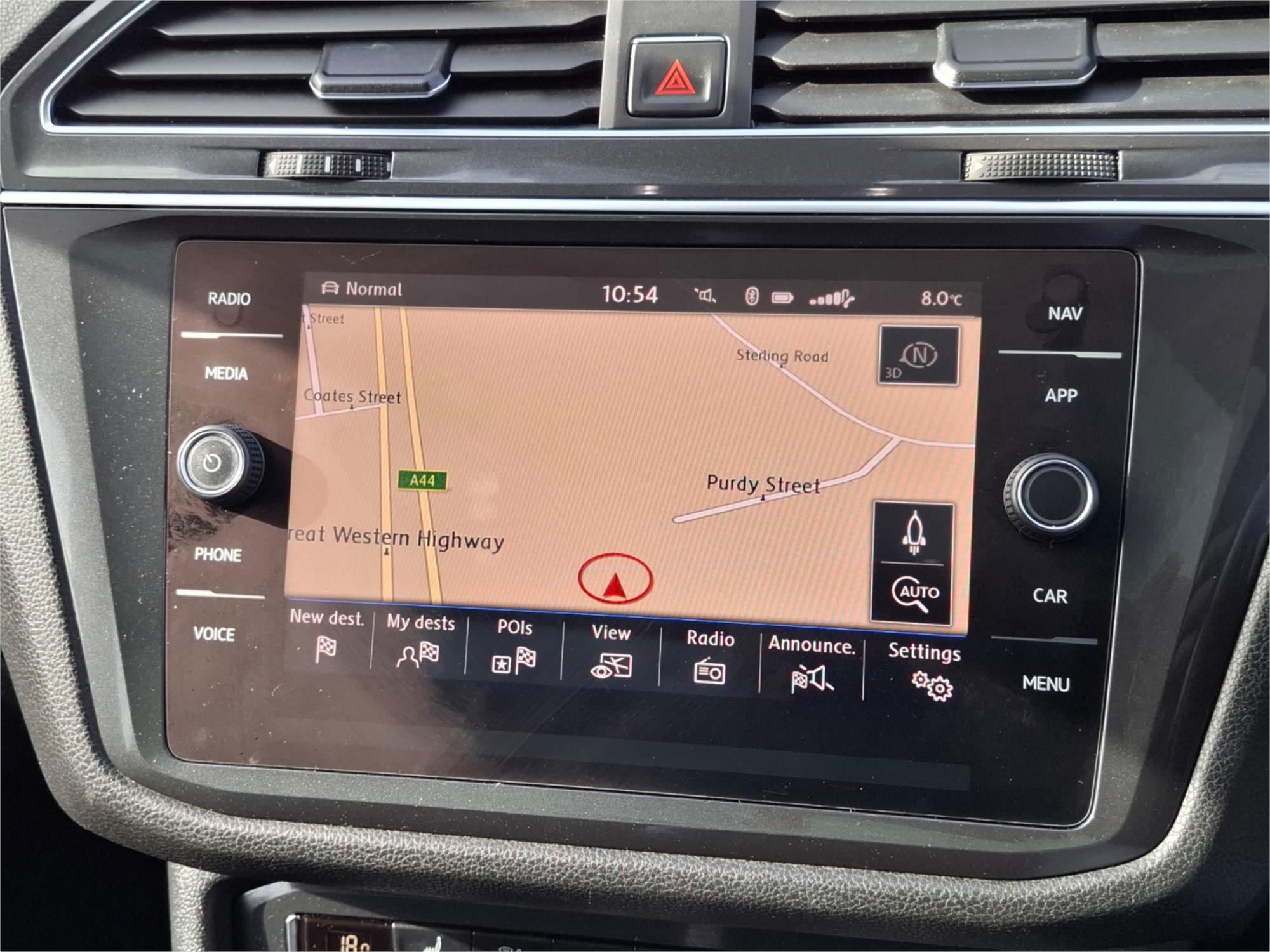 2018 VOLKSWAGEN TIGUAN 5NA MY18 132 TSI COMFORTLINE 7 SP AUTO DIRECT SHIFT 4D WAGON