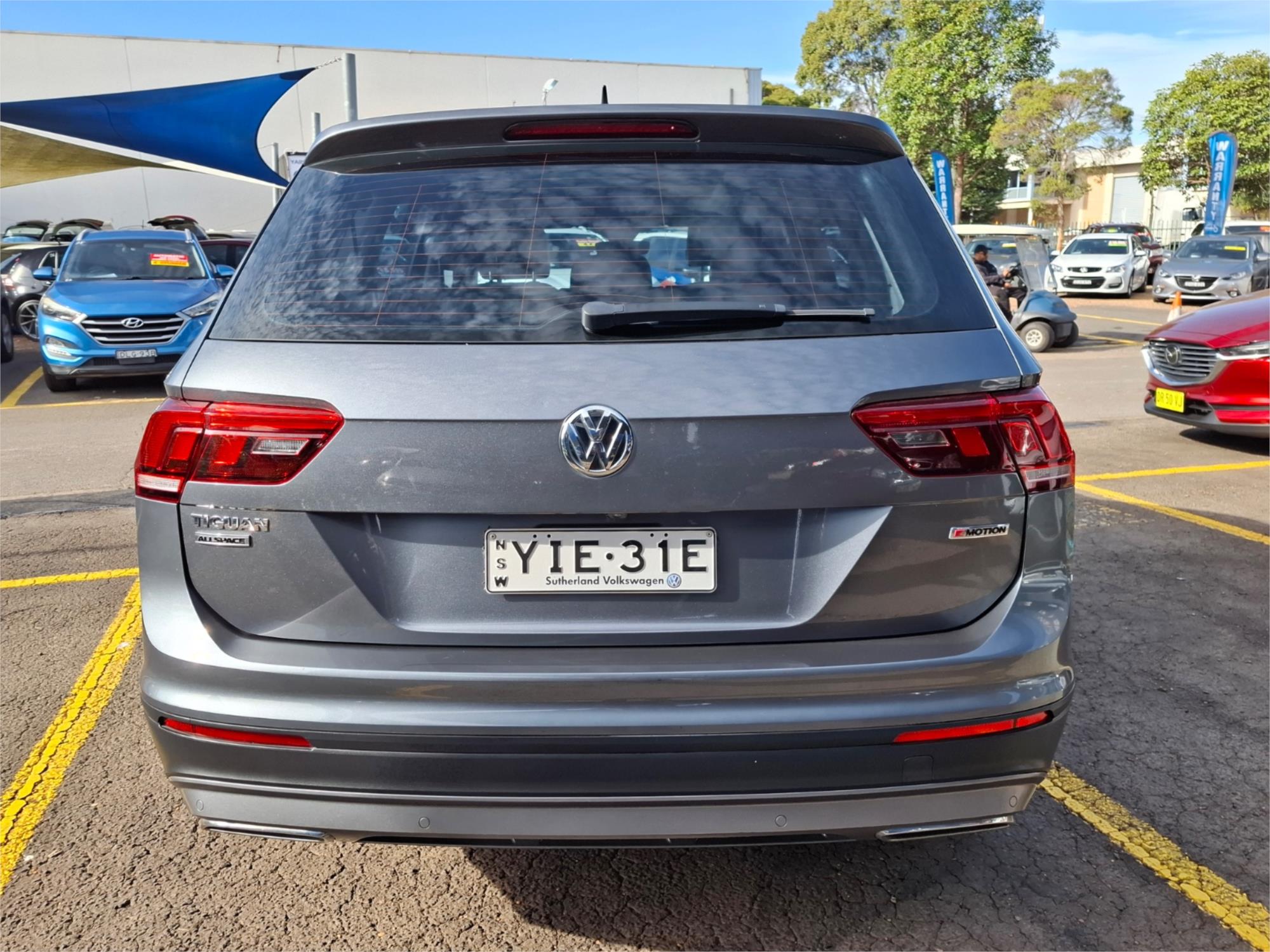 2018 VOLKSWAGEN TIGUAN 5NA MY18 132 TSI COMFORTLINE 7 SP AUTO DIRECT SHIFT 4D WAGON