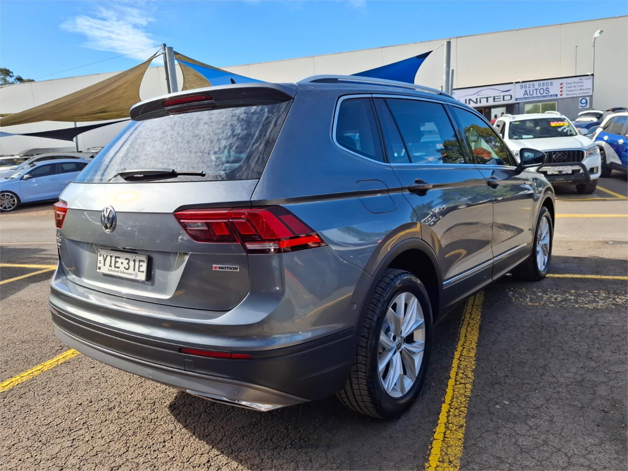 2018 VOLKSWAGEN TIGUAN 5NA MY18 132 TSI COMFORTLINE 7 SP AUTO DIRECT SHIFT 4D WAGON