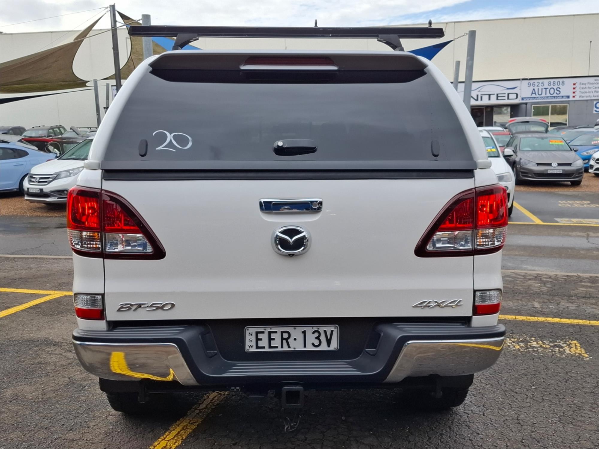 2015 MAZDA BT-50 MY13 XTR (4x4) 6 SP AUTOMATIC DUAL CAB UTILITY