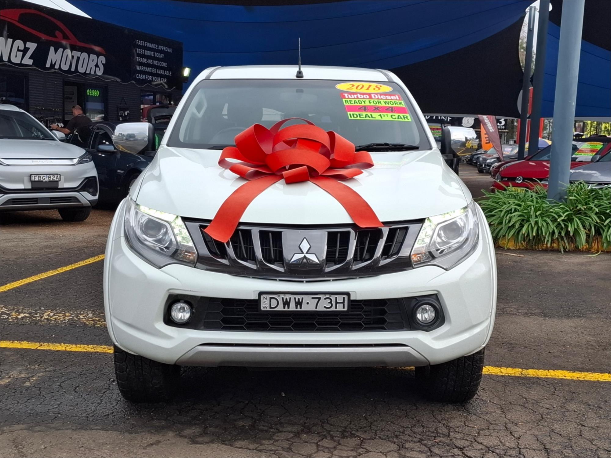 2018 MITSUBISHI TRITON MQ MY18 GLX (4x4) 5 SP AUTOMATIC DUAL CAB UTILITY