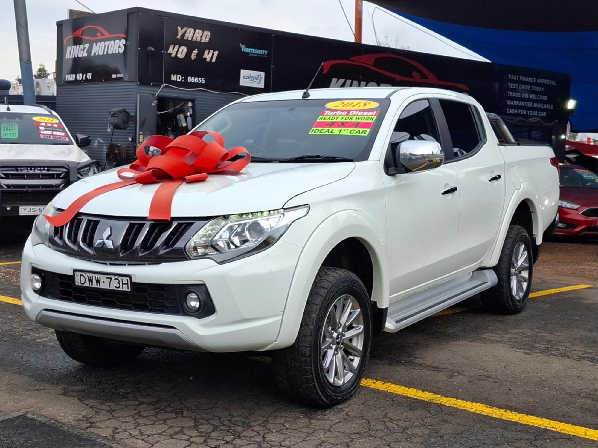 2018 MITSUBISHI TRITON MQ MY18 GLX (4x4) 5 SP AUTOMATIC DUAL CAB UTILITY