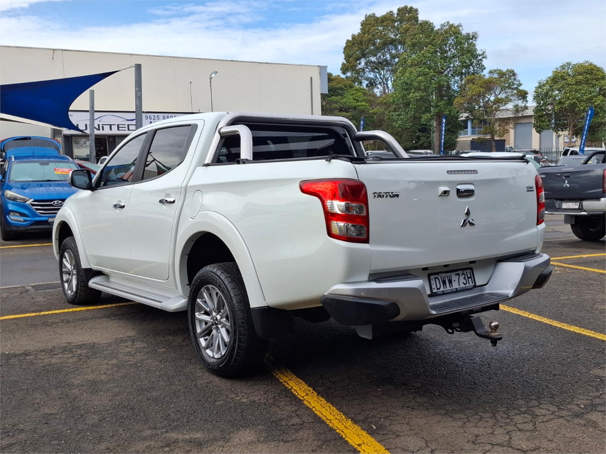 2018 MITSUBISHI TRITON MQ MY18 GLX (4x4) 5 SP AUTOMATIC DUAL CAB UTILITY
