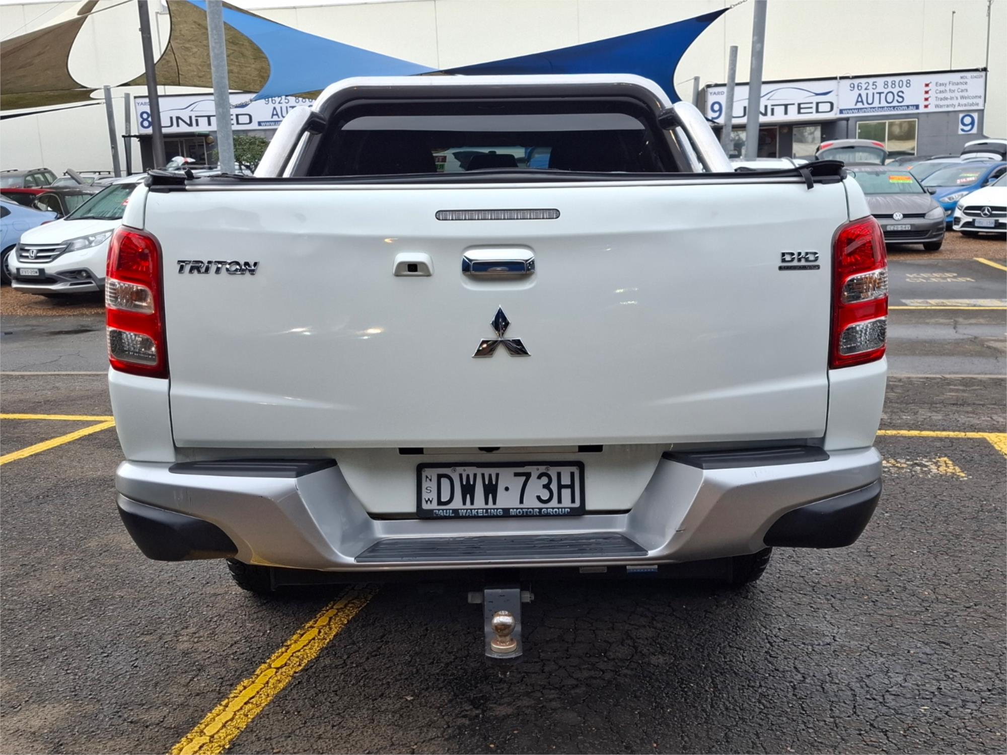 2018 MITSUBISHI TRITON MQ MY18 GLX (4x4) 5 SP AUTOMATIC DUAL CAB UTILITY