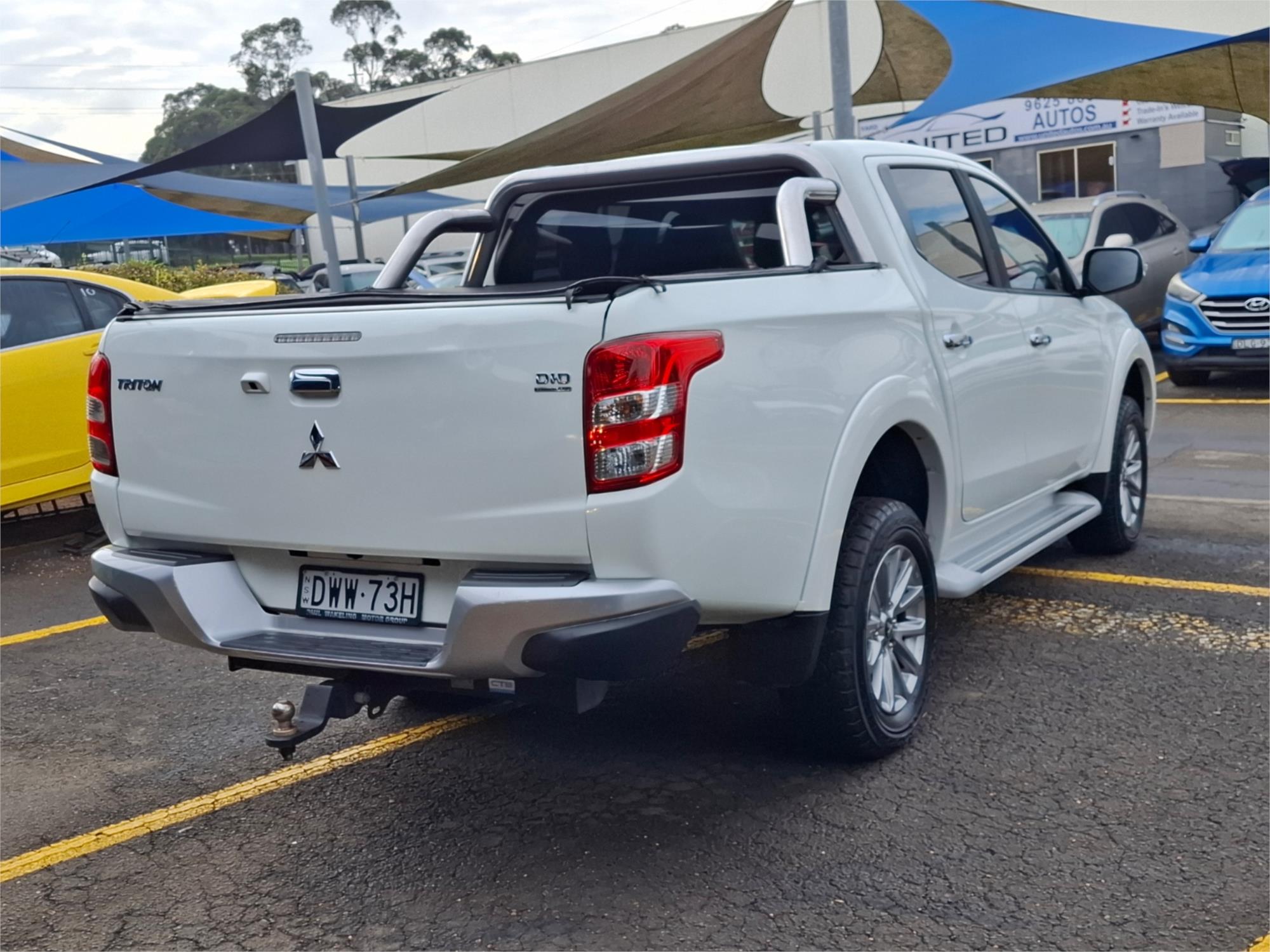 2018 MITSUBISHI TRITON MQ MY18 GLX (4x4) 5 SP AUTOMATIC DUAL CAB UTILITY
