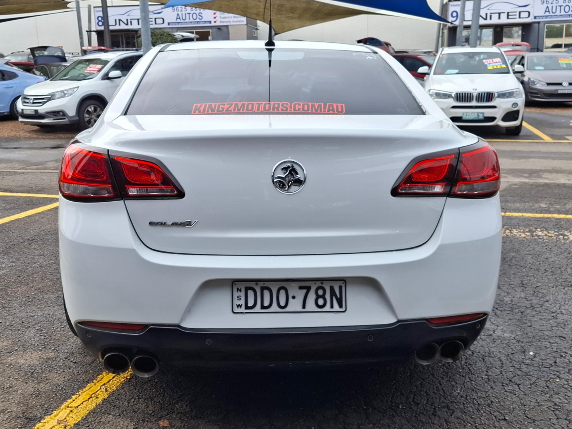 2013 HOLDEN CALAIS VF V 6 SP AUTOMATIC 4D SEDAN