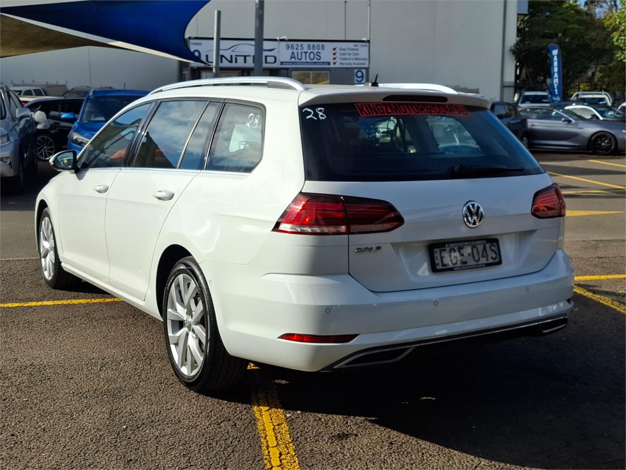 2019 VOLKSWAGEN GOLF AU MY19 110 TSI COMFORTLINE 7 SP AUTO DIRECT SHIFT 4D WAGON