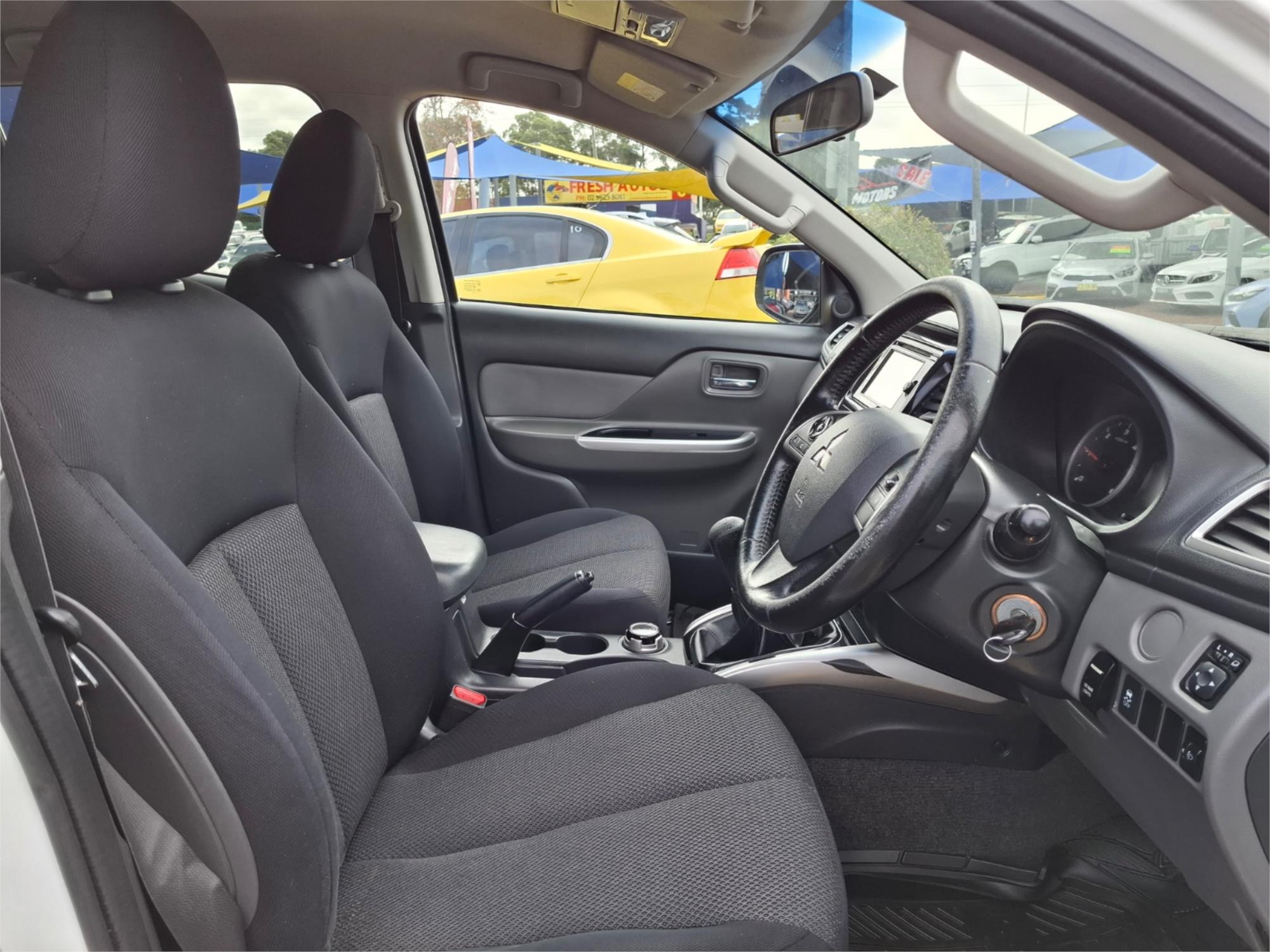2016 MITSUBISHI TRITON MQ MY17 GLS (4x4) 6 SP MANUAL DUAL CAB UTILITY