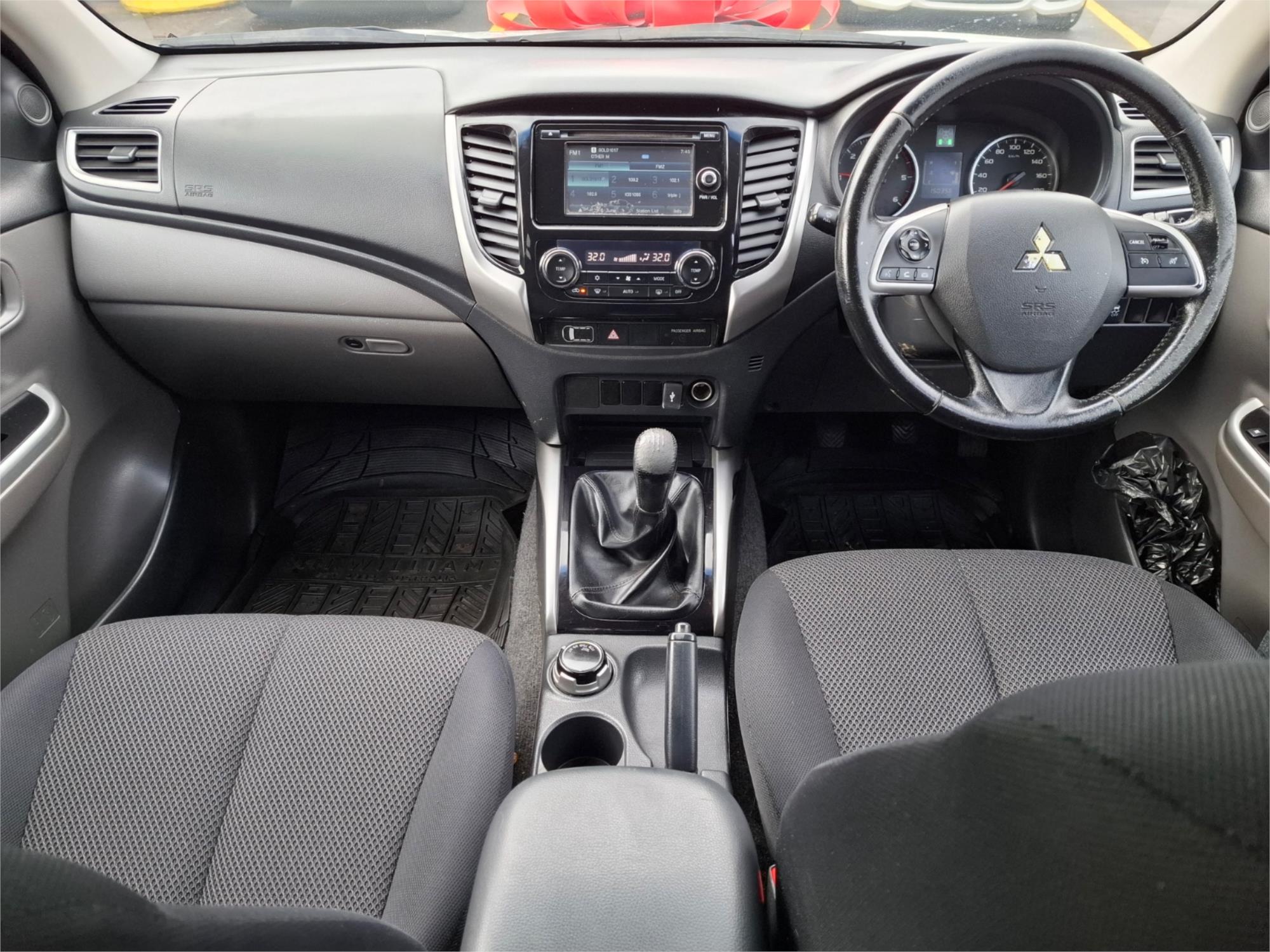 2016 MITSUBISHI TRITON MQ MY17 GLS (4x4) 6 SP MANUAL DUAL CAB UTILITY
