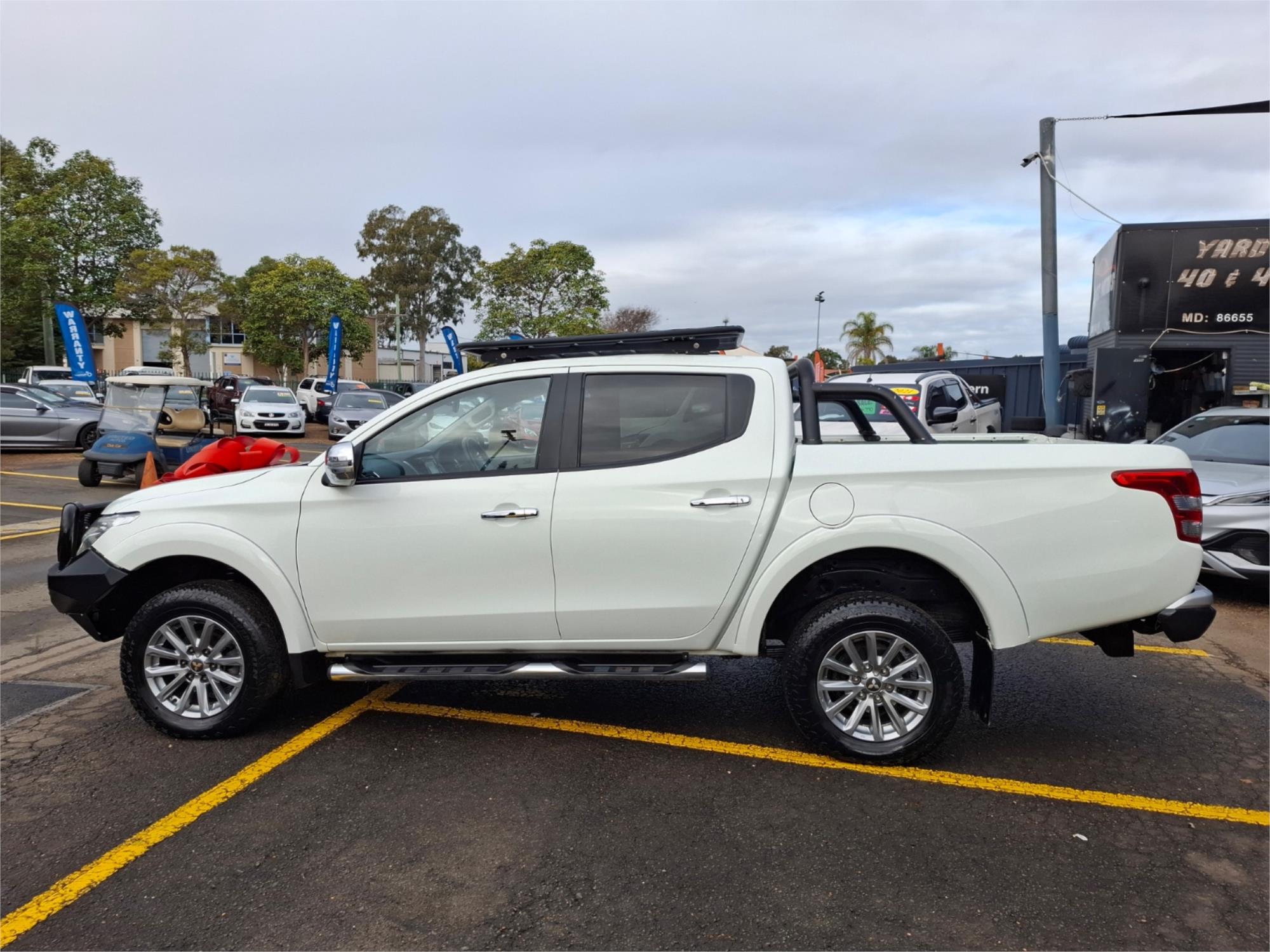 2016 MITSUBISHI TRITON MQ MY17 GLS (4x4) 6 SP MANUAL DUAL CAB UTILITY