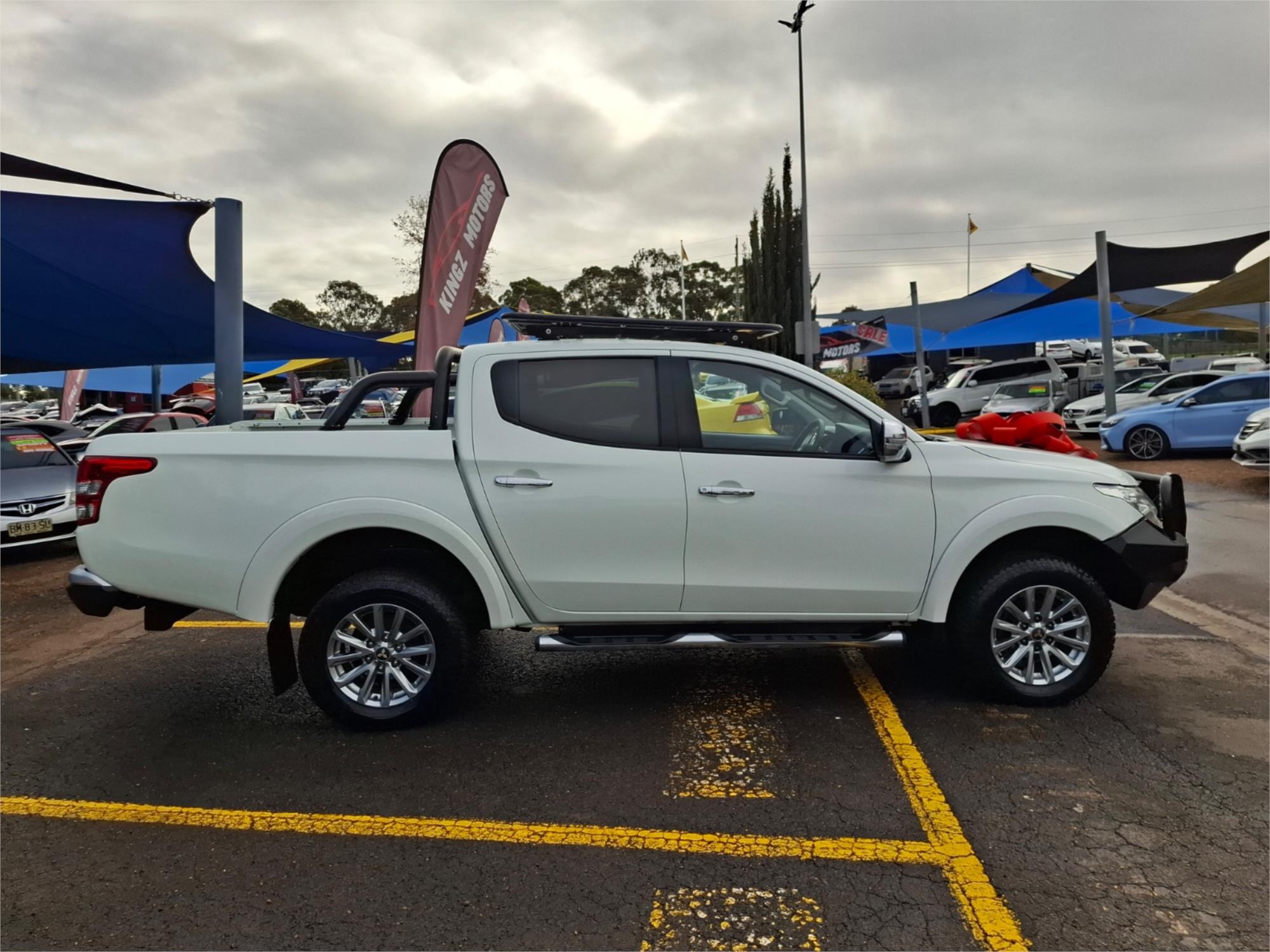 2016 MITSUBISHI TRITON MQ MY17 GLS (4x4) 6 SP MANUAL DUAL CAB UTILITY