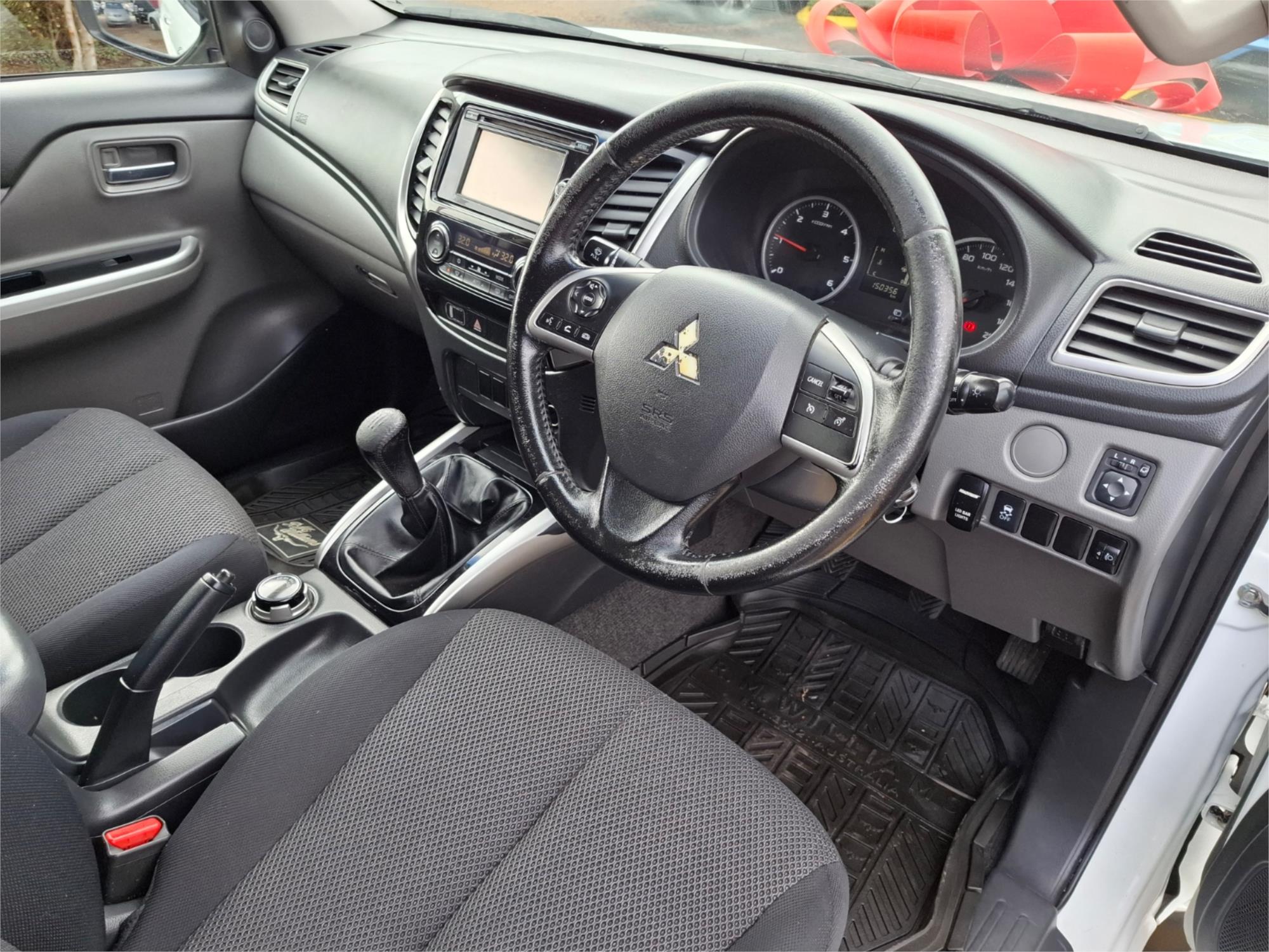 2016 MITSUBISHI TRITON MQ MY17 GLS (4x4) 6 SP MANUAL DUAL CAB UTILITY