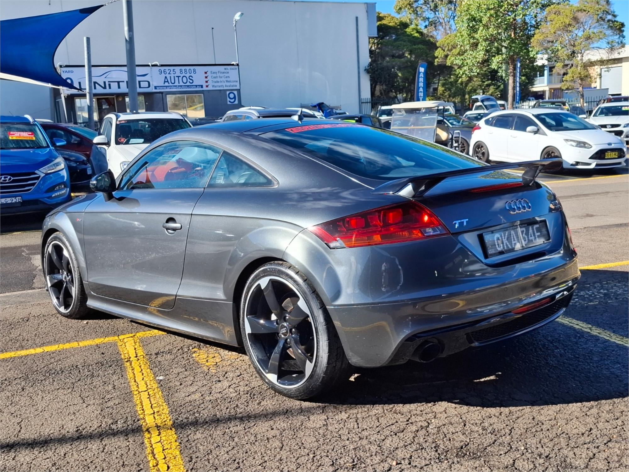 2013 AUDI TT 8J MY12 2.0 TFSI 6 SP AUTO DIRECT SHIFT 2D COUPE